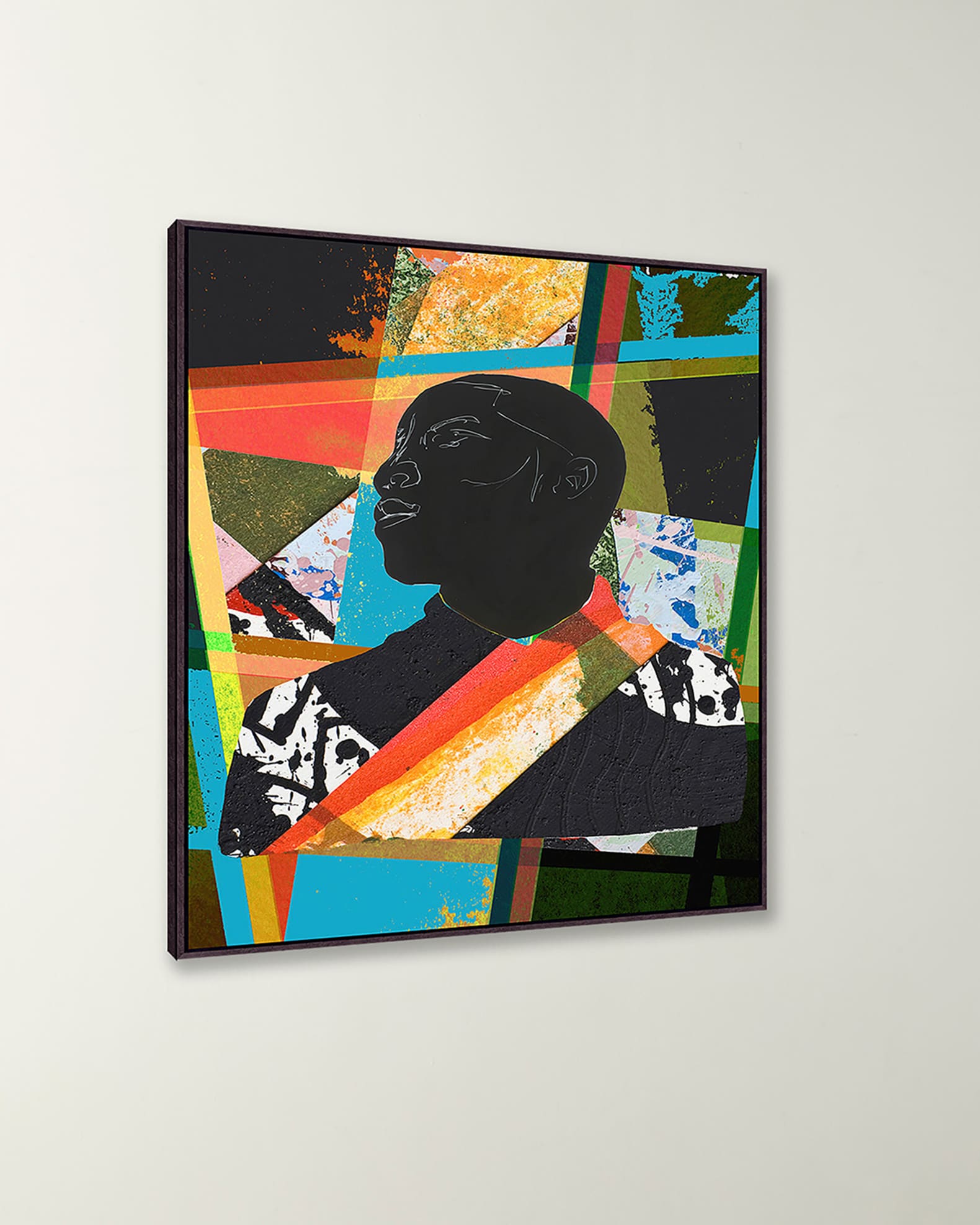 'Patchwork Profile 1' Wall Art 1
