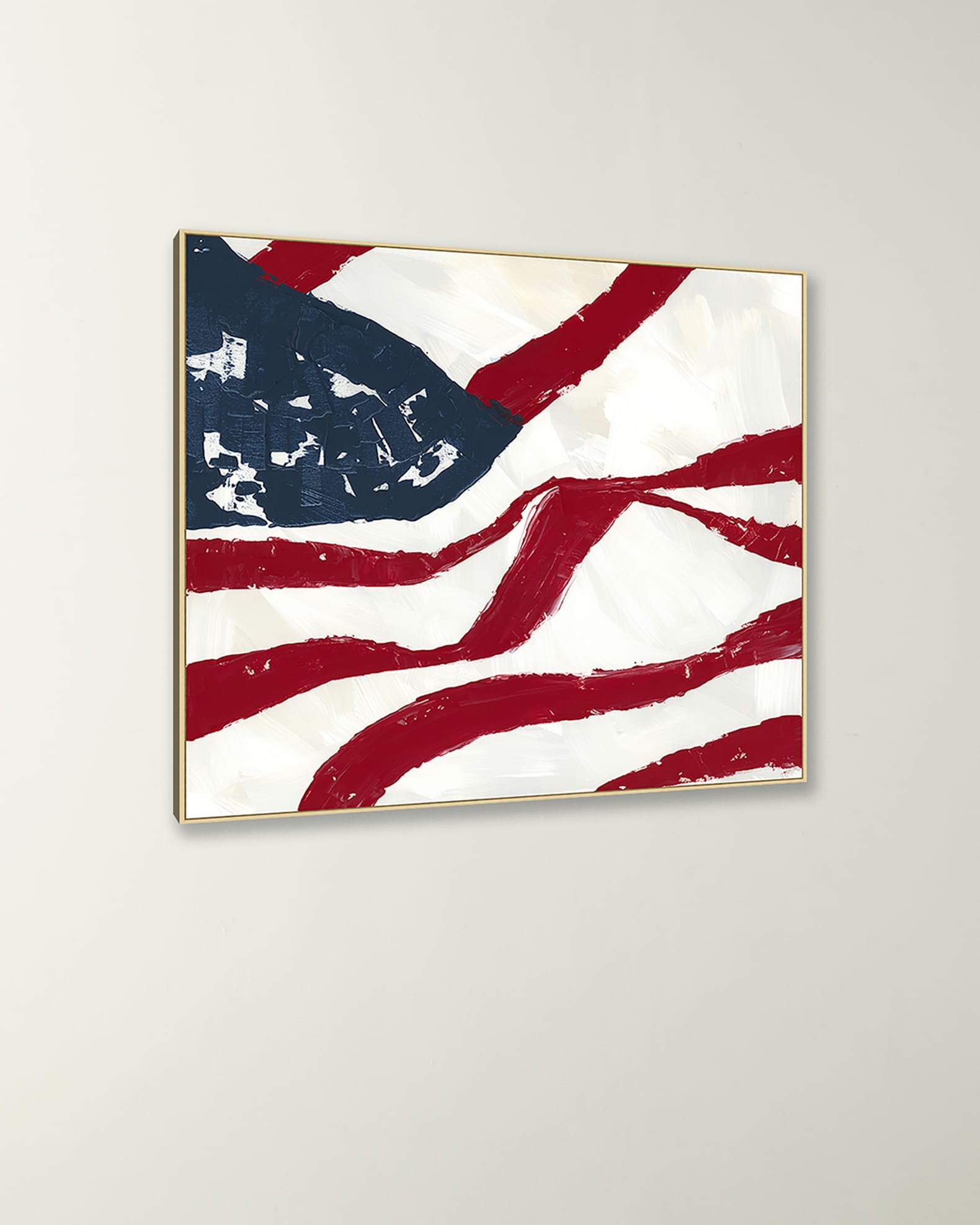 'Ode To Red White And Blue' Wall Art 1