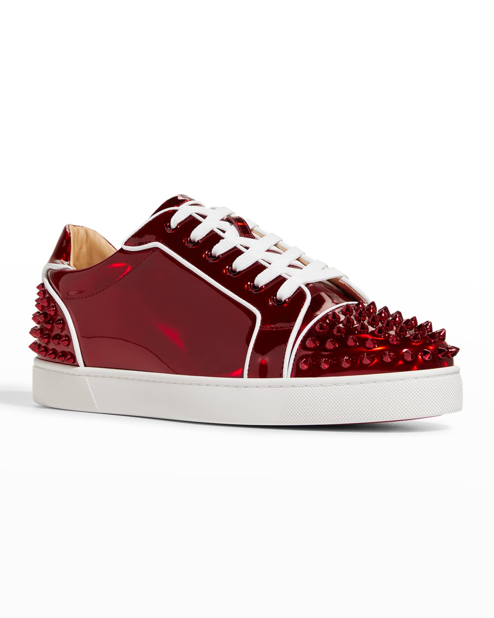 Christian Louboutin Men's Seavaste 2 Orlato Flat Patent Leather ...