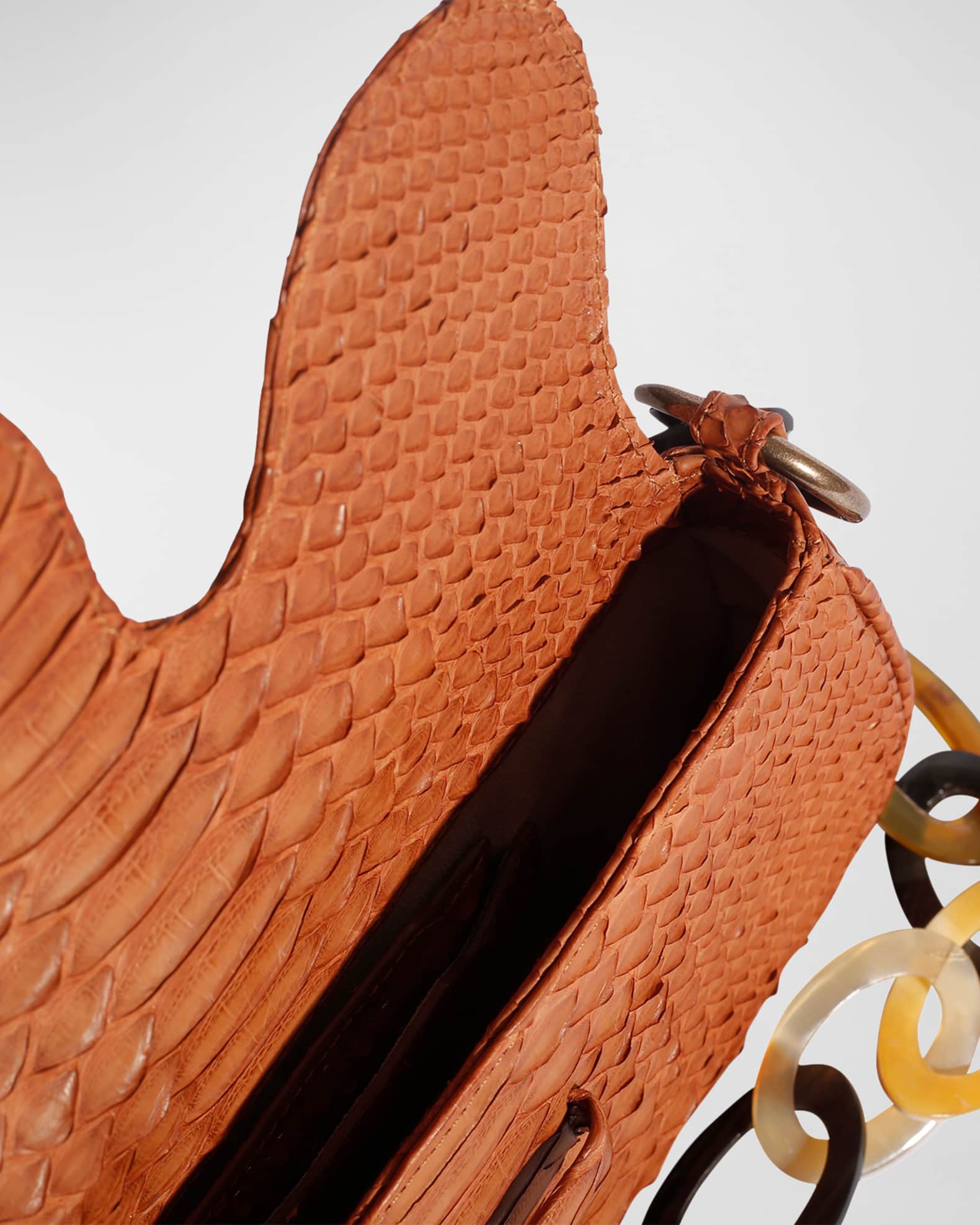 ADRIANA CASTRO Alicia Mini Python Shoulder Bag | Neiman Marcus