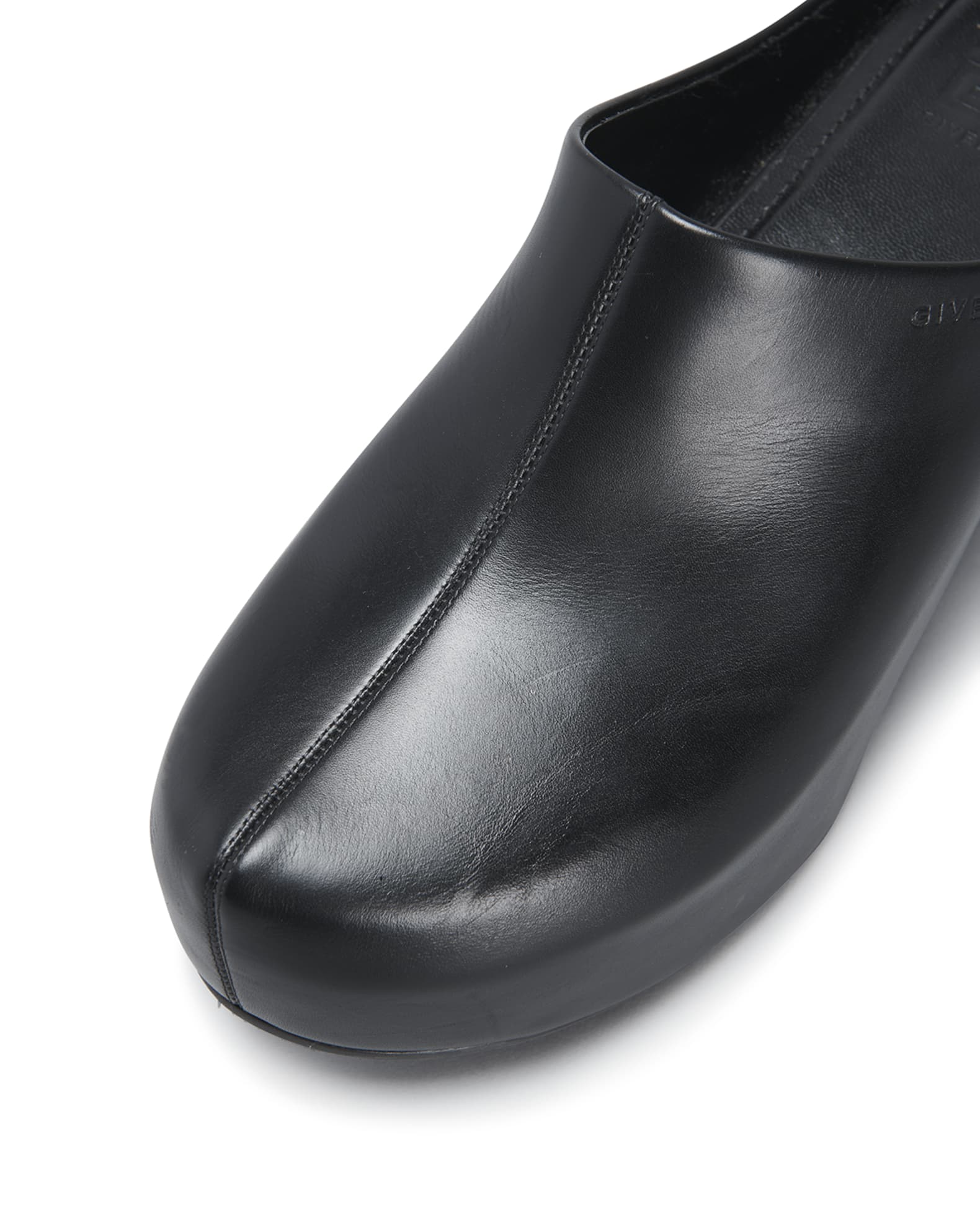 Givenchy G Lambskin Mule Clogs | Neiman Marcus