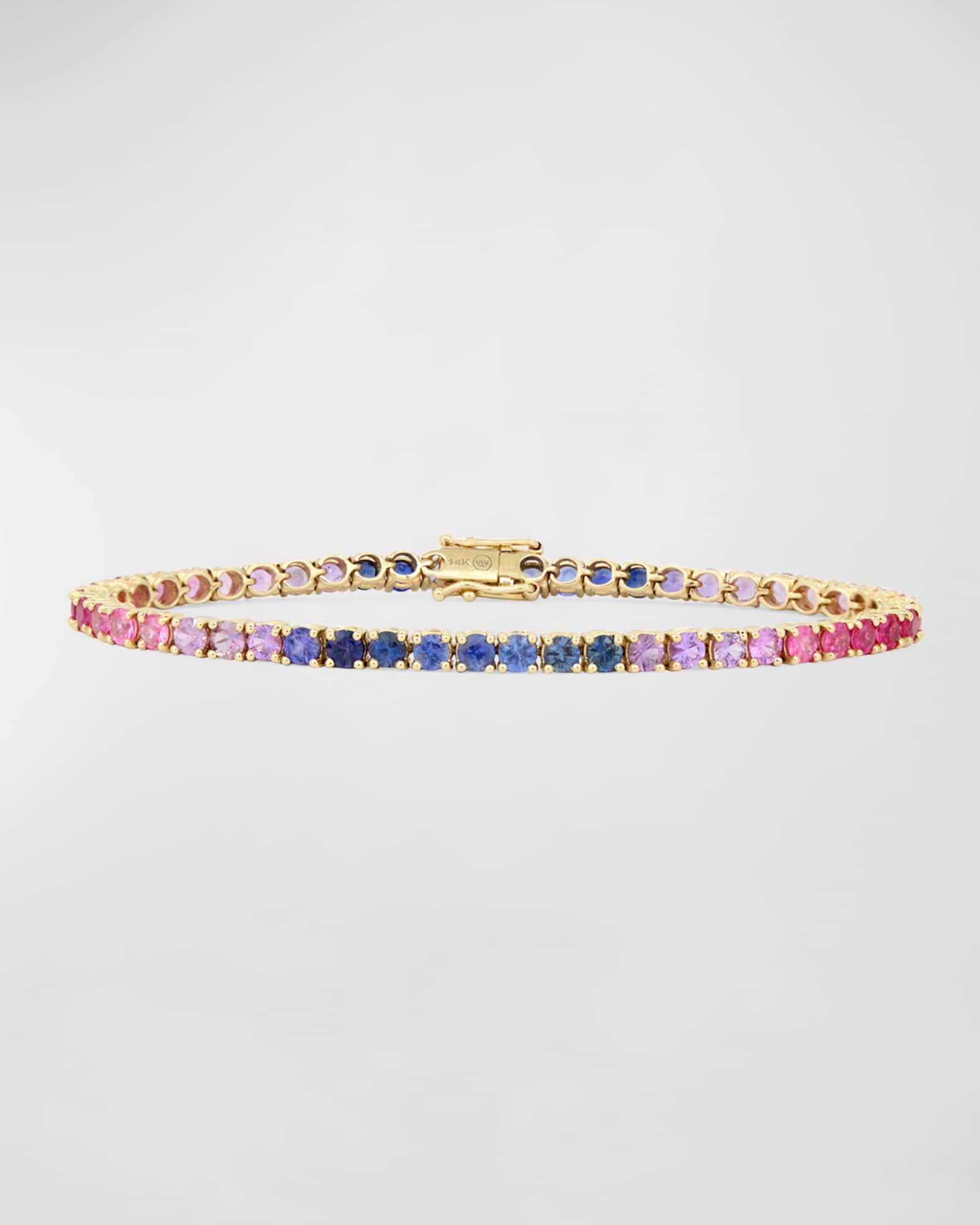 Kaleidoscope 14K Tennis Bracelet 0