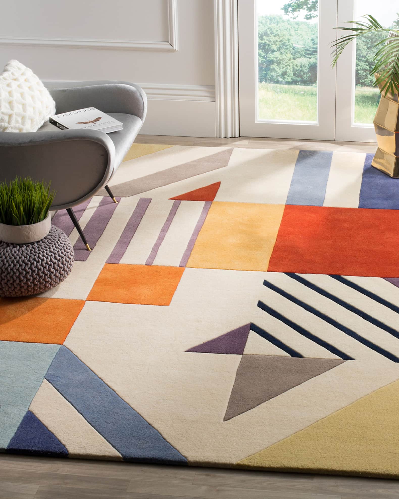 Dustan Hand-Tufted Rug 0