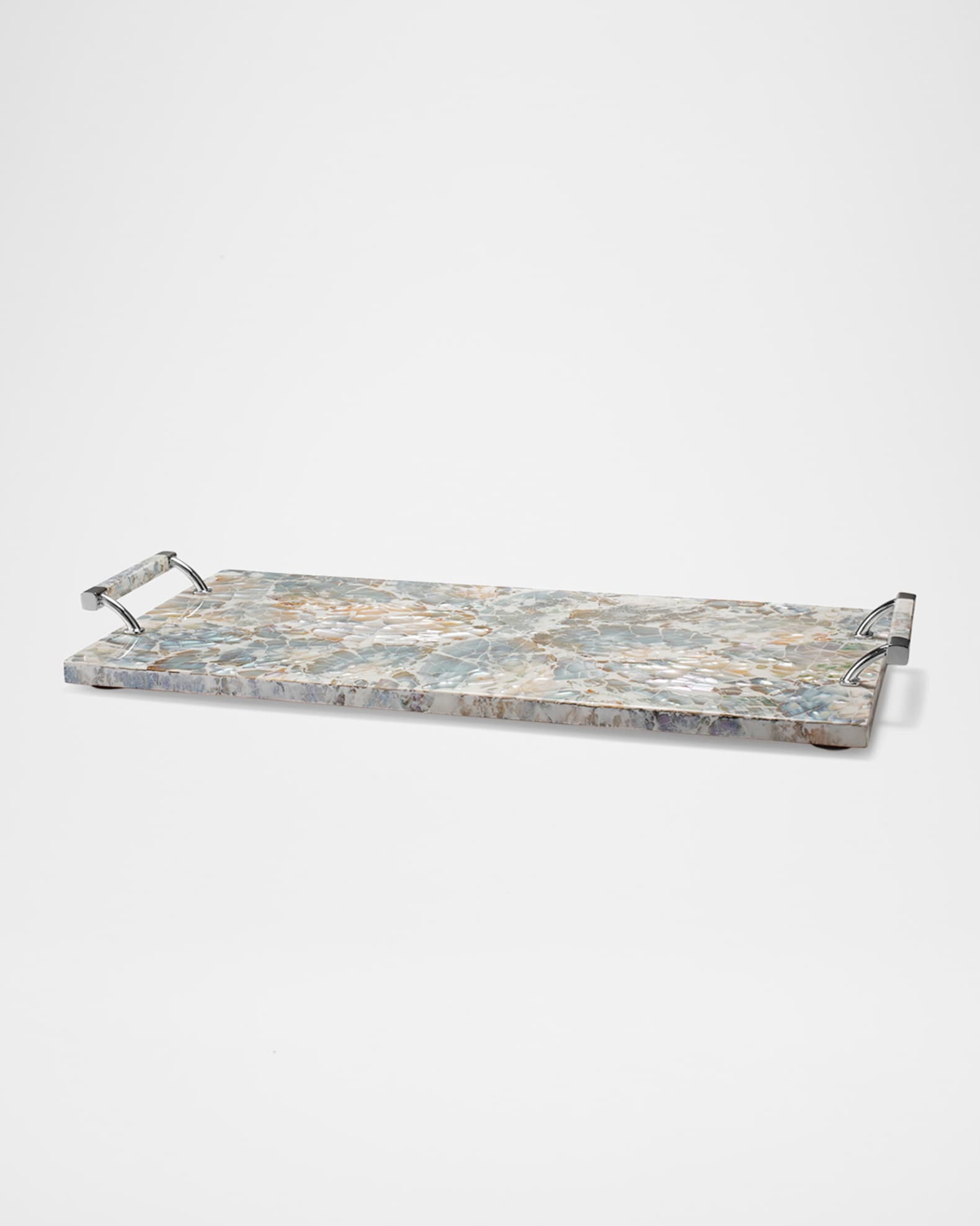 20" x 10" Mother-of-Pearl Serving Board 0