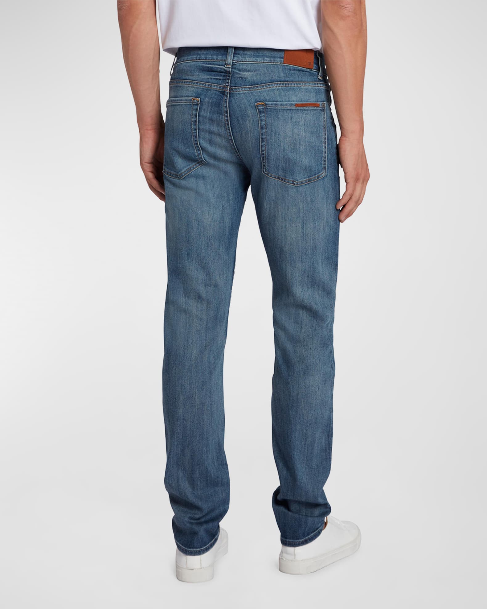 7 for all mankind Men's Slimmy Airweft Slim-Straight Jeans | Neiman Marcus