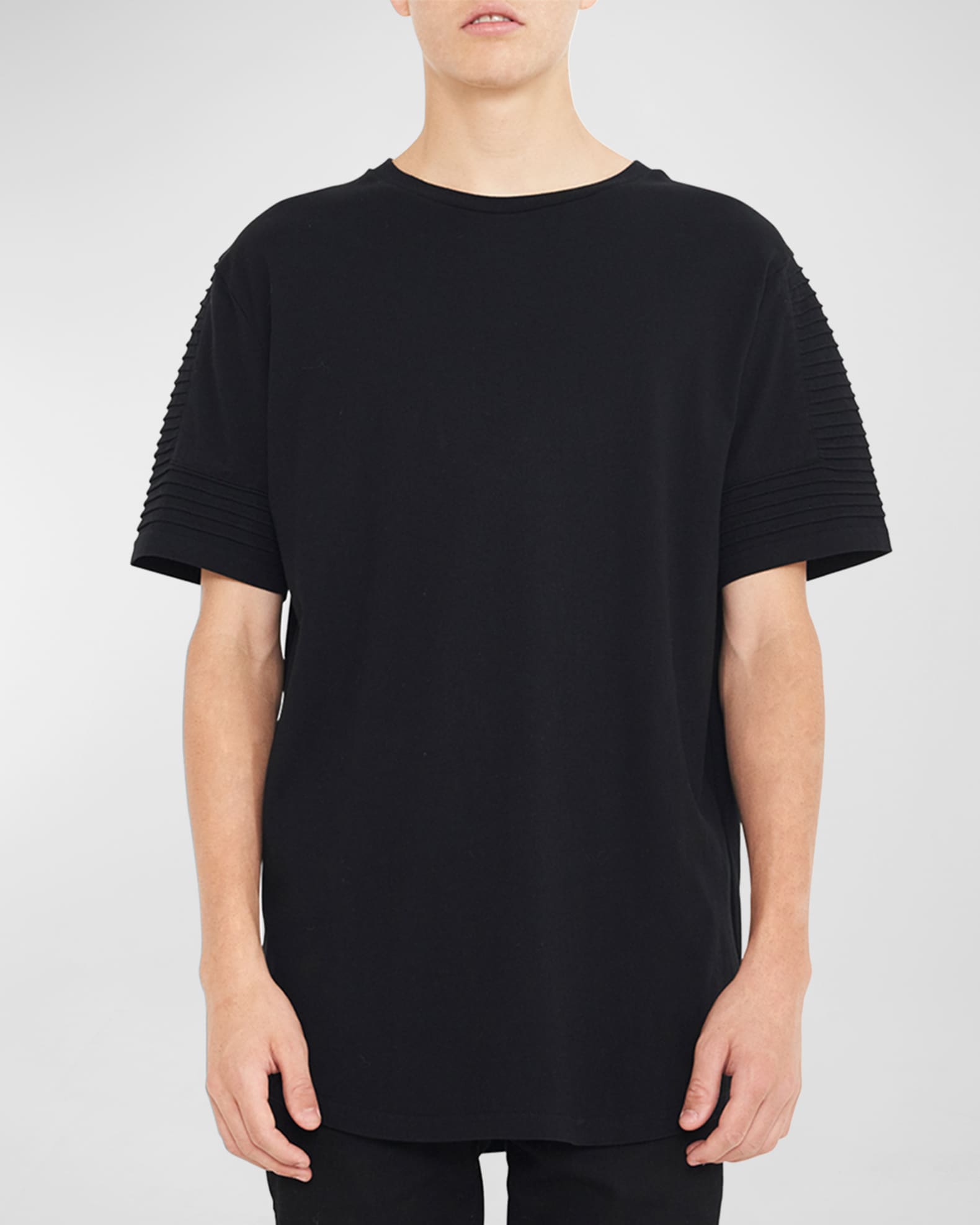 Men's Maverick Pintuck Sleeve T-Shirt - BCI Cotton 0