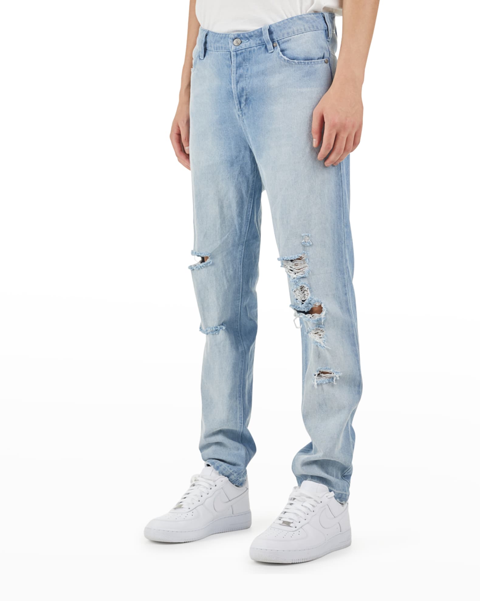NANA JUDY Men's Signature Distressed Denim Jeans - BCI Cotton | Neiman ...