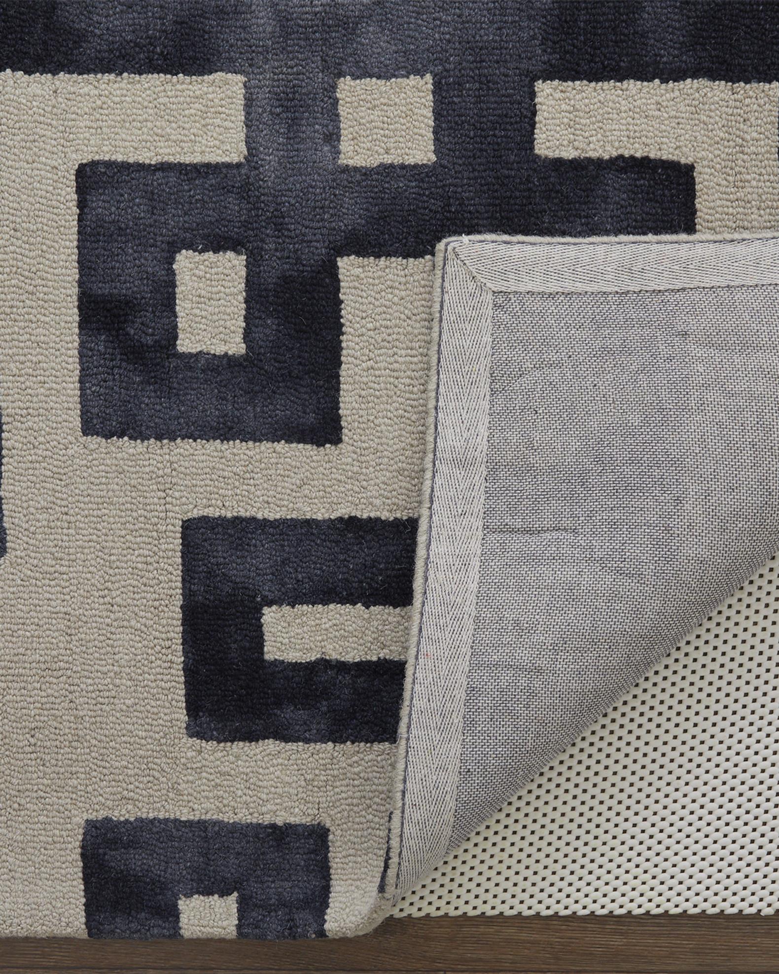 Marengo Tufted Greek Key Wool Rugs | Neiman Marcus