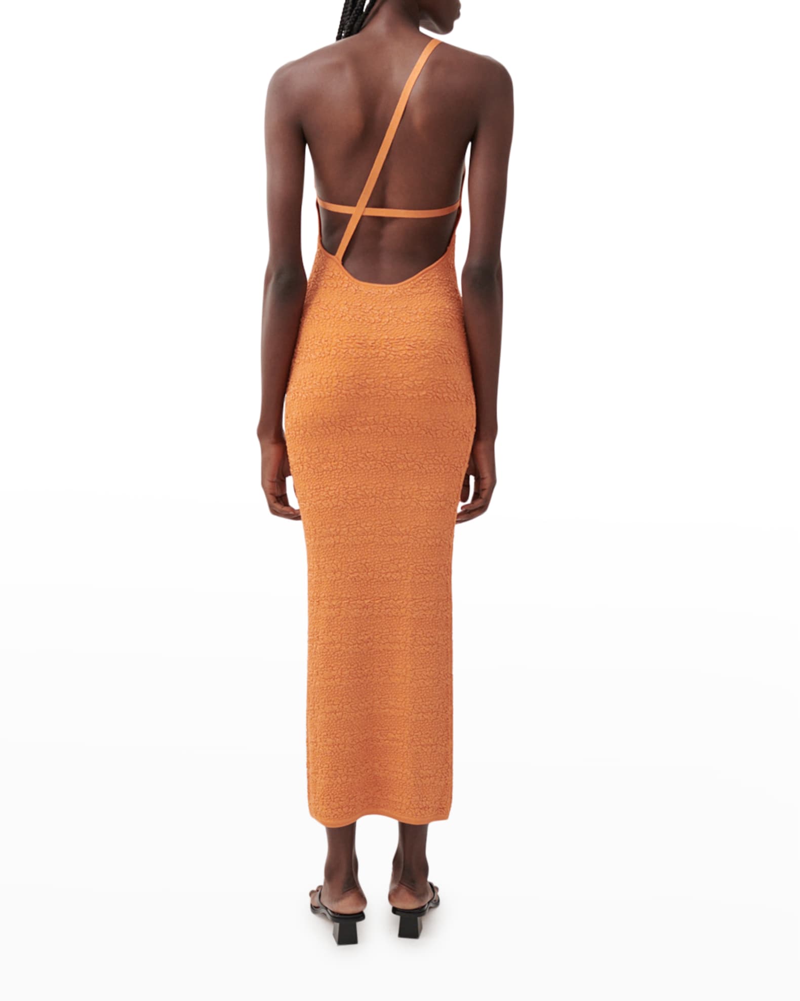 Ronny Kobo Nala One-Shoulder Maxi Knit Dress | Neiman Marcus