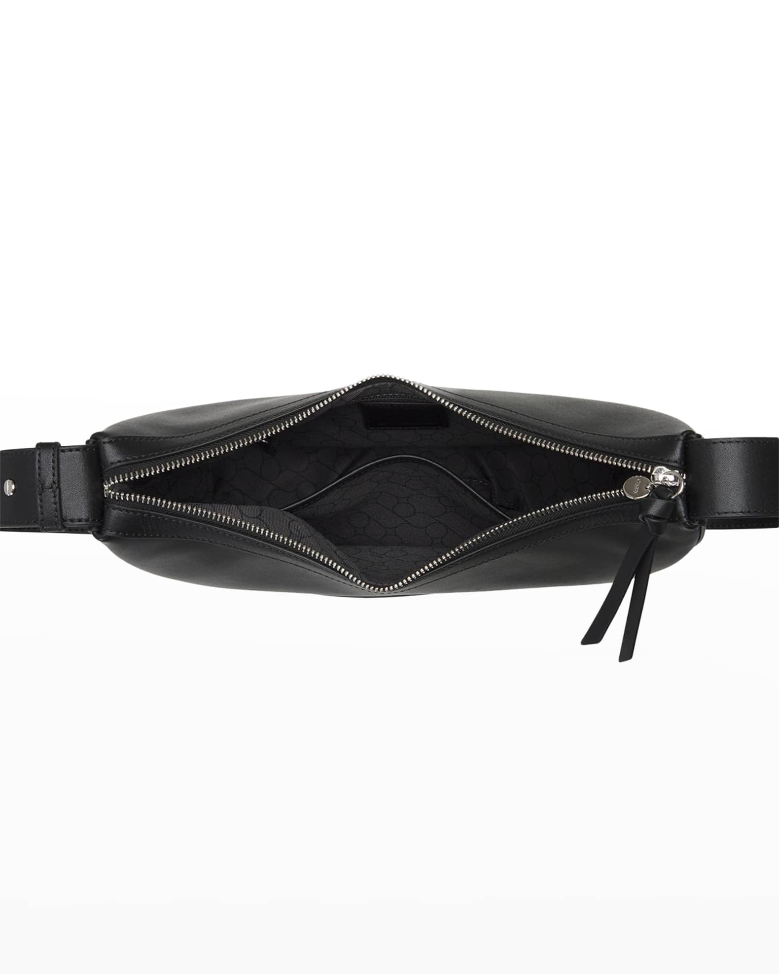 Oryany Rookie Half-Moon Leather Crossbody Bag | Neiman Marcus