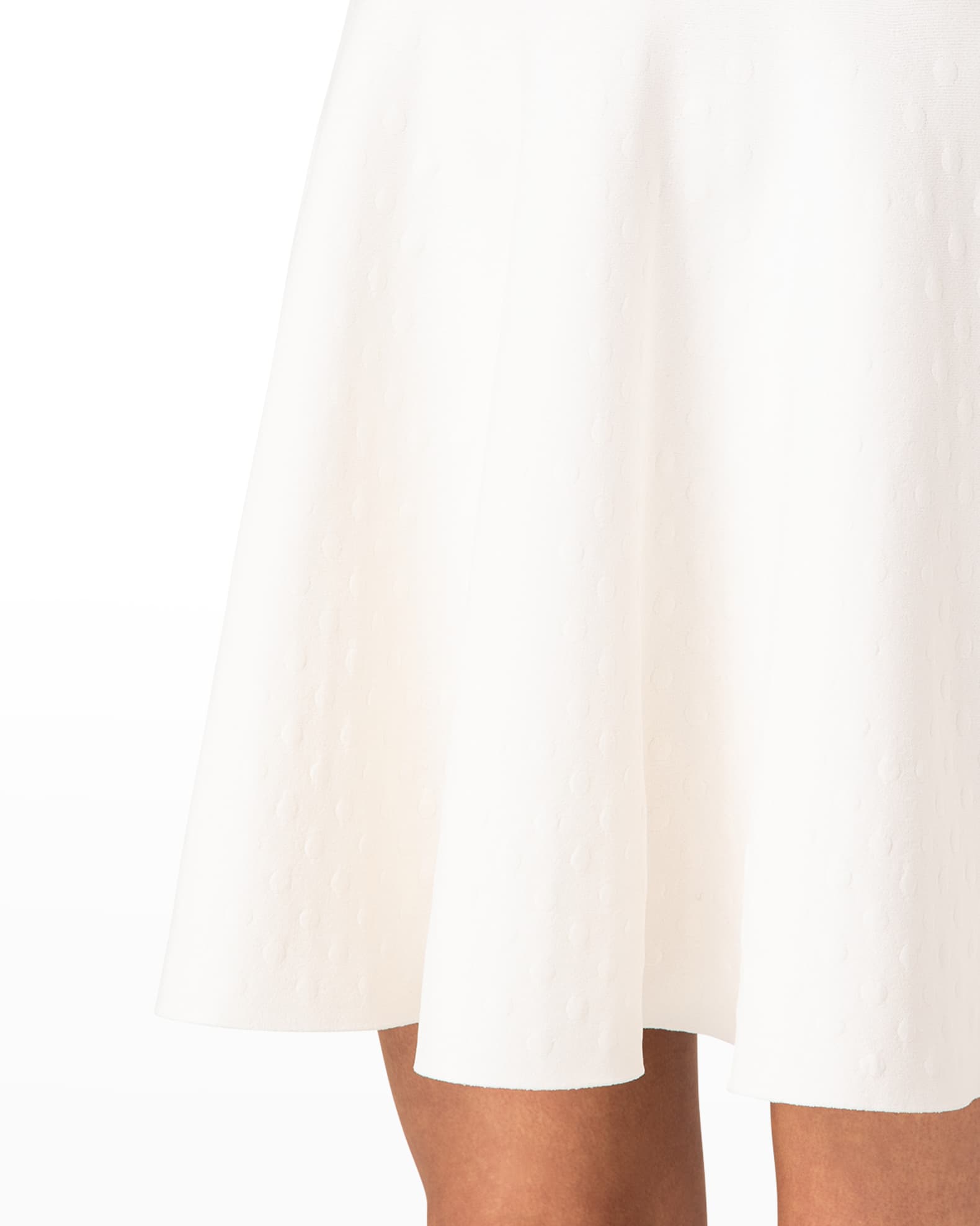 akris punto polka dot dress