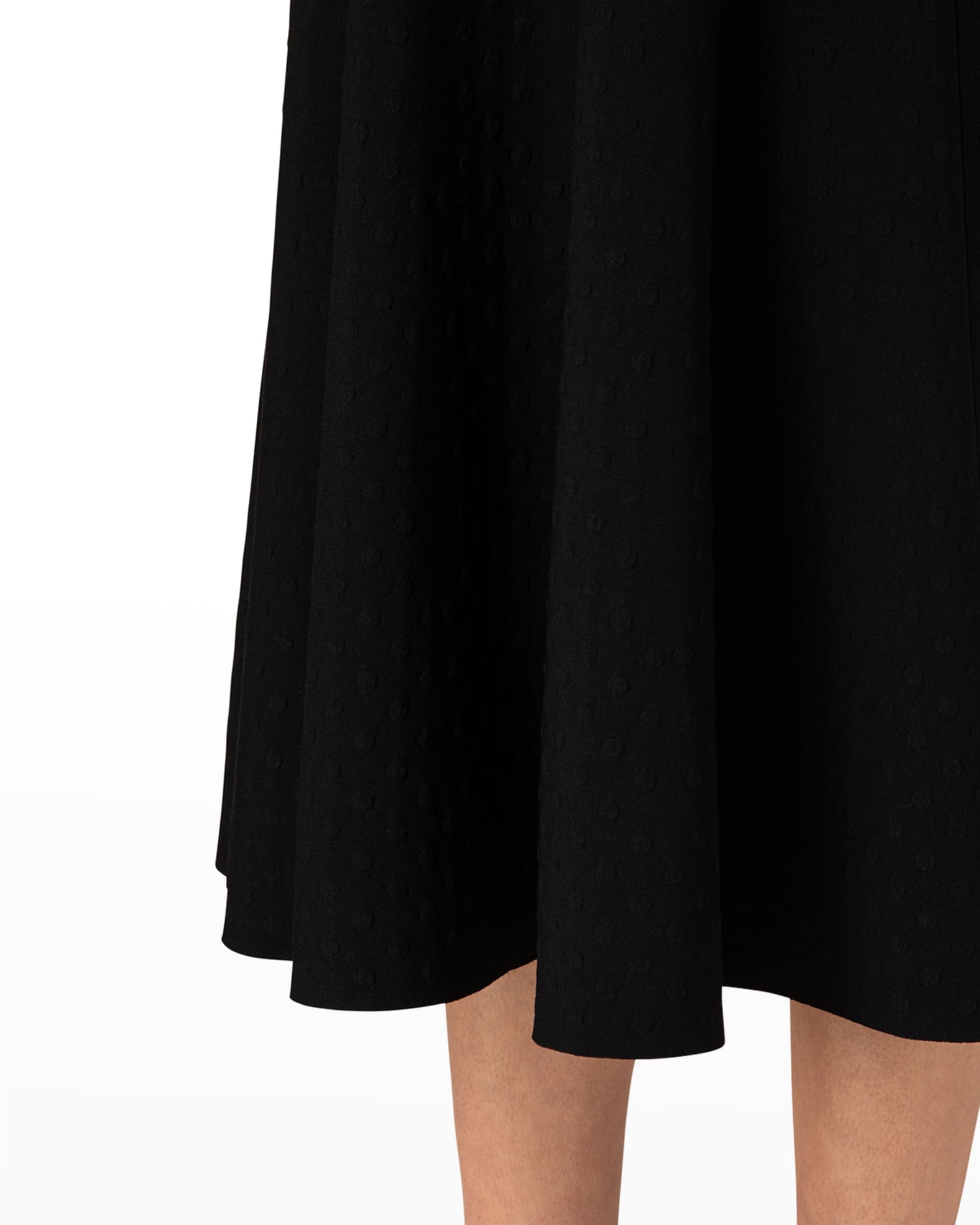 akris punto polka dot dress