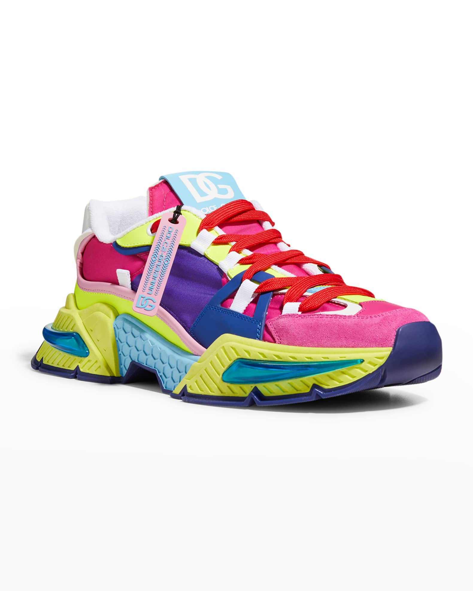 dolce and gabbana multicolor sneakers