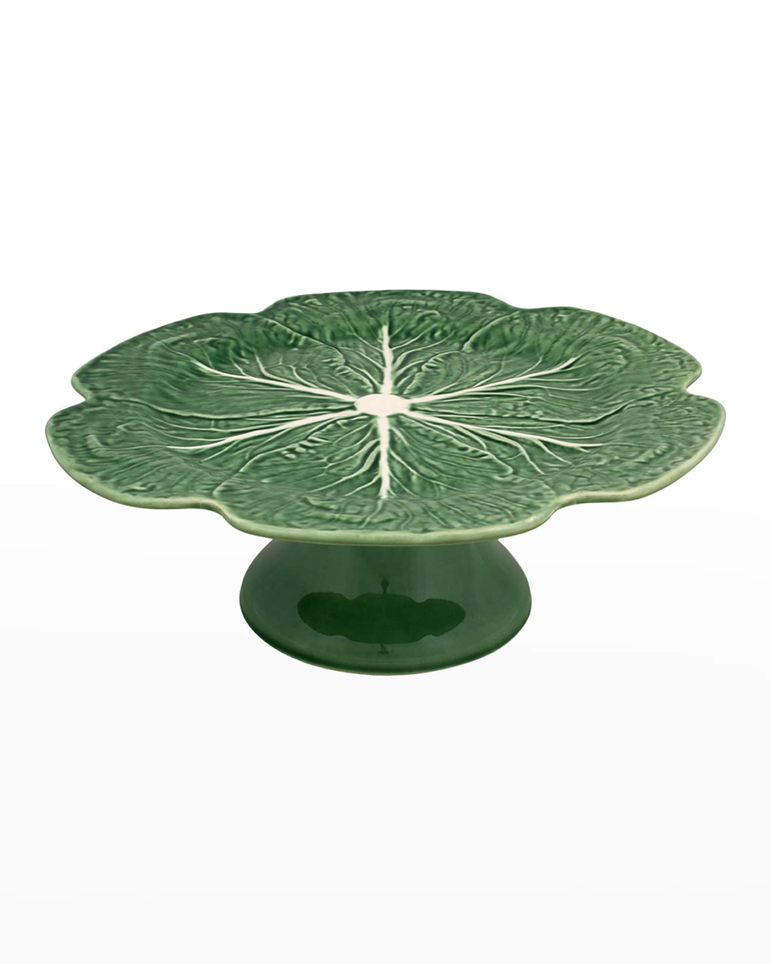 Cabbage 12" Cake Stand, Green 0