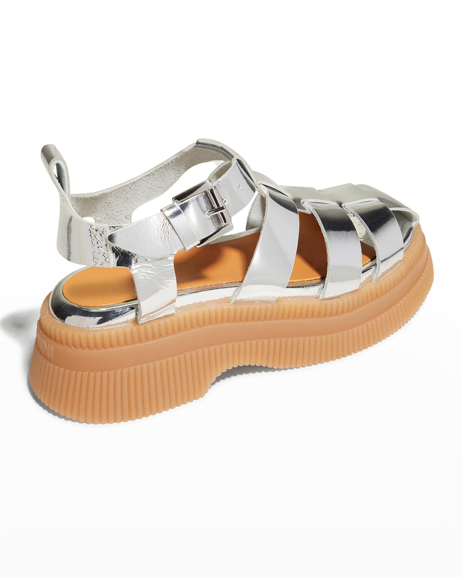 ganni fisherman sandals