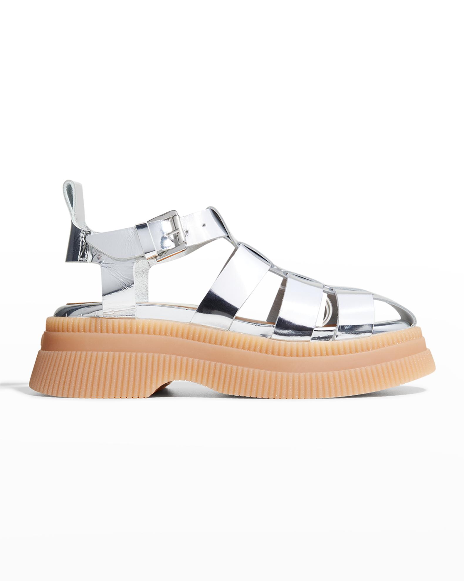 ganni fisherman sandals