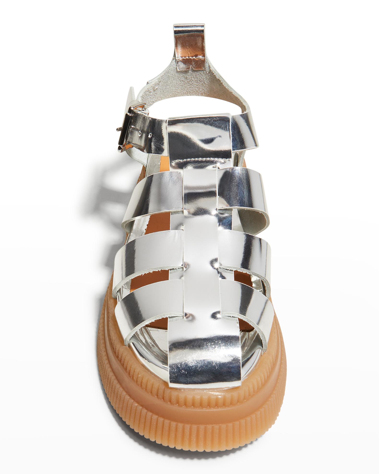ganni fisherman sandals