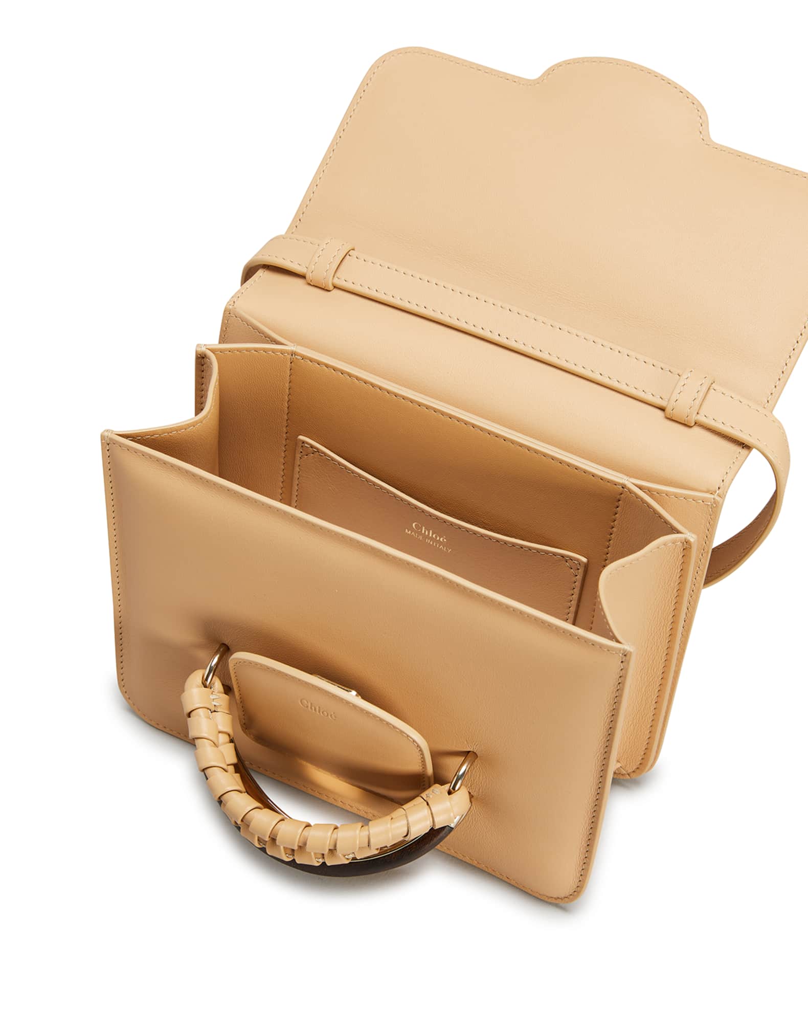 Chloe Kattie Braided Leather Crossbody Bag Neiman Marcus