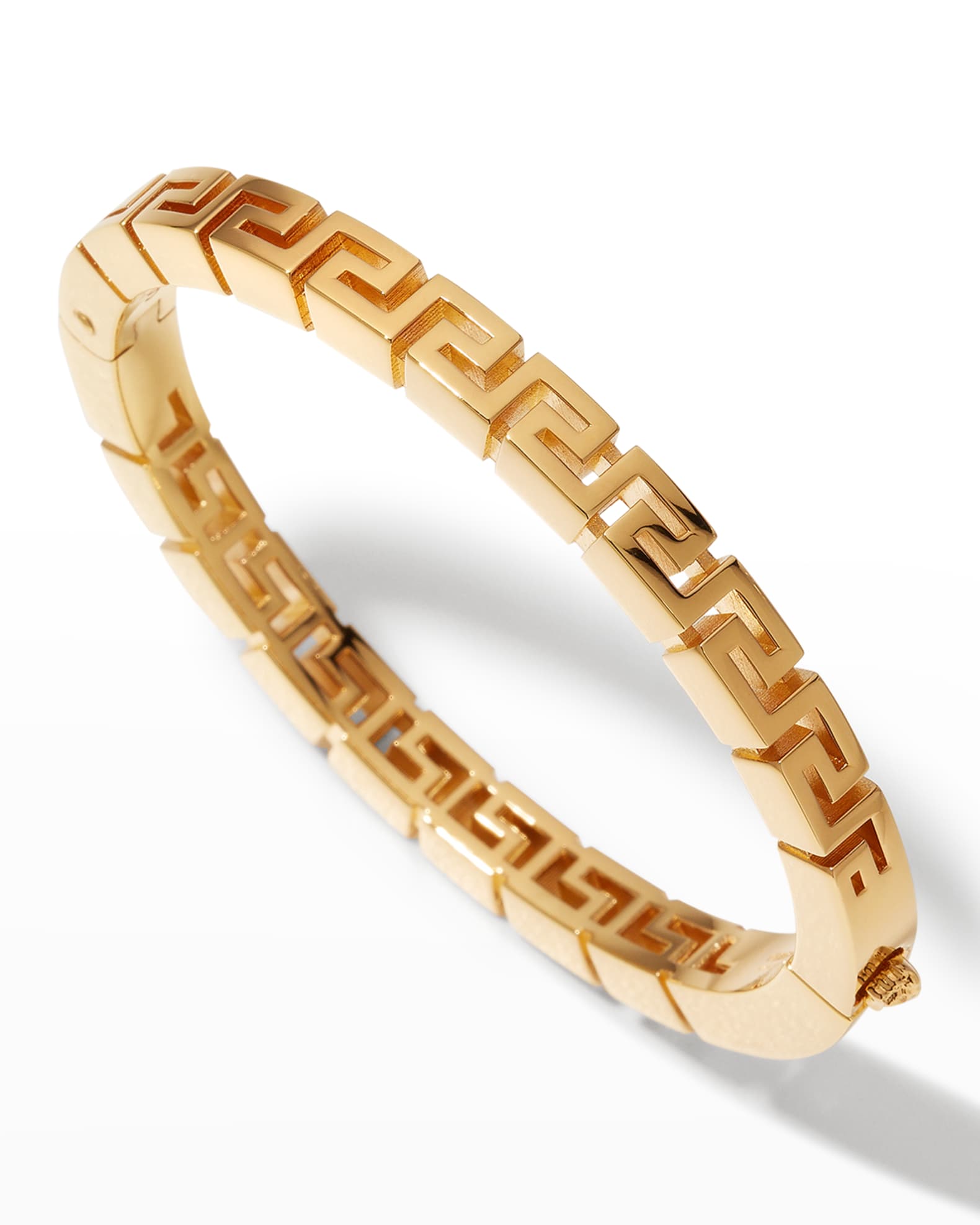 Versace Greca Metal Bracelet | Neiman Marcus