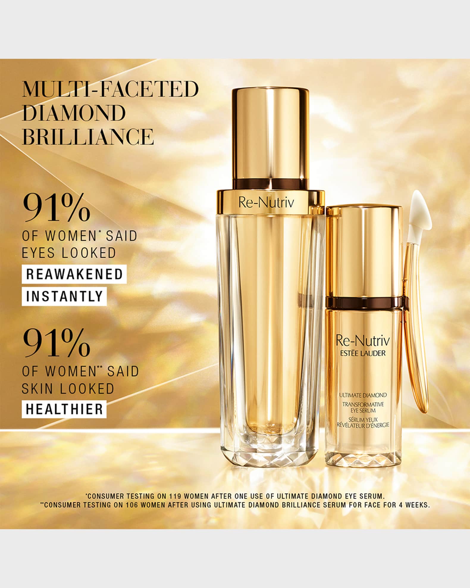ESTÉE LAUDER Re-Nutriv AC セラム 30ml ① Estee Lauder Re-Nutriv Ultimate Diamond Transformative