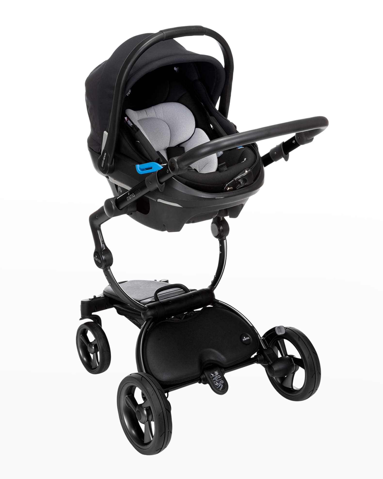 Mima Xari Stroller Luxury Travel System w/ Black Chassis & MaxiCosi