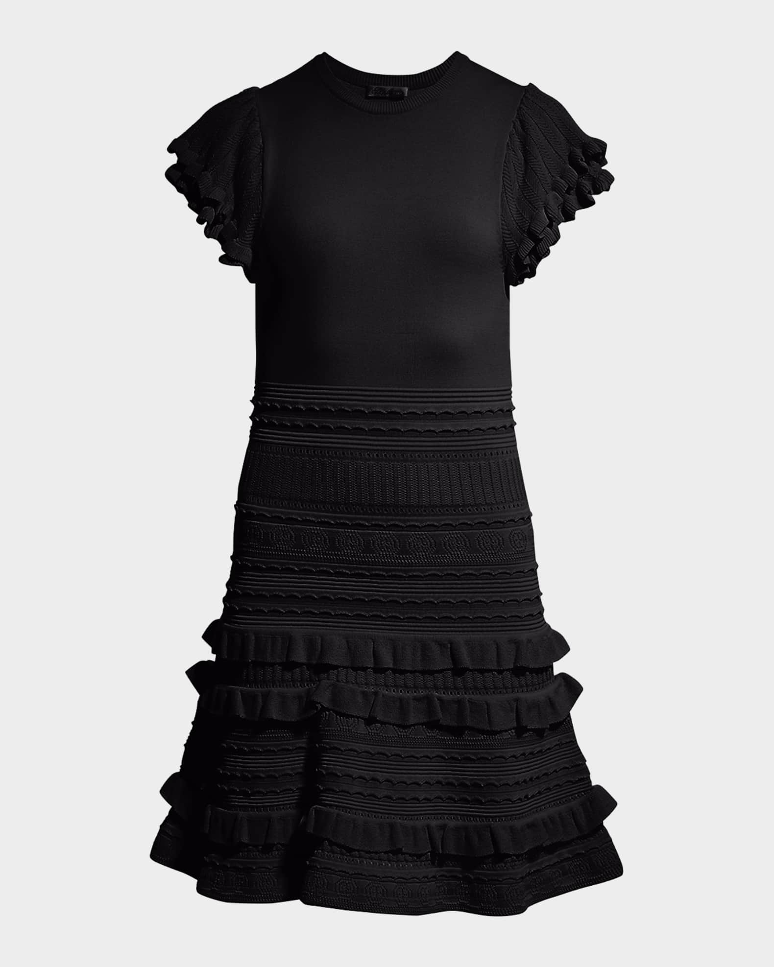 Shoshanna Sofie Fit-and-Flare Dress | Neiman Marcus