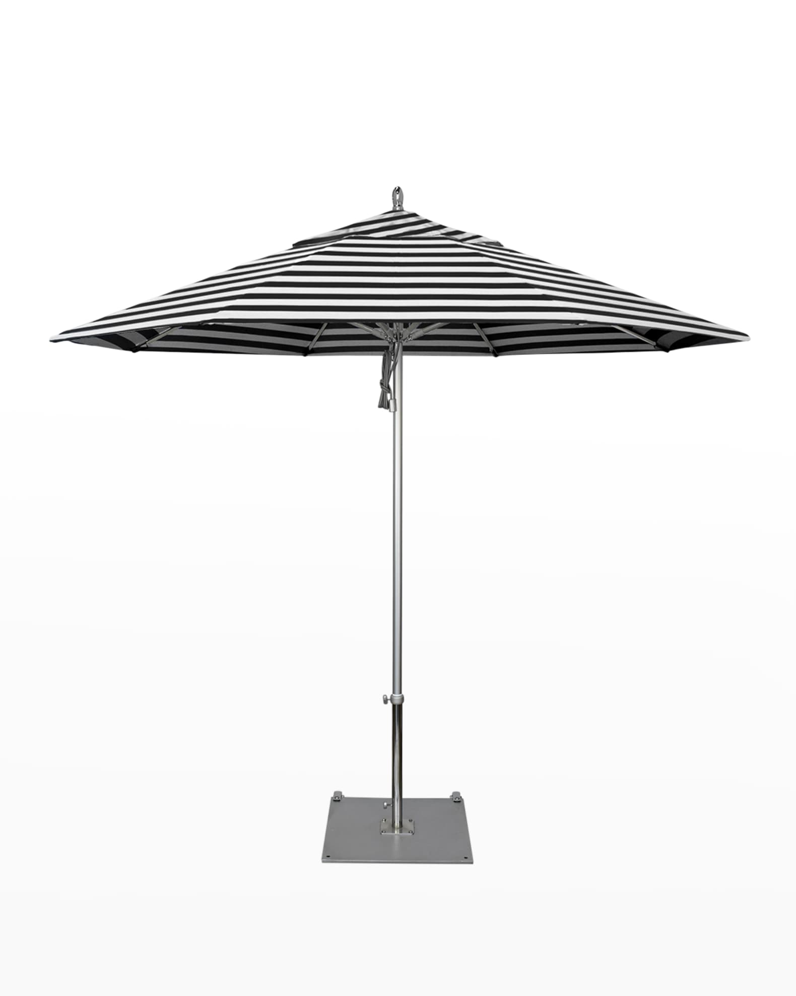 Exclusive 9' Commercial Grade Umbrella with Base Neiman Marcus