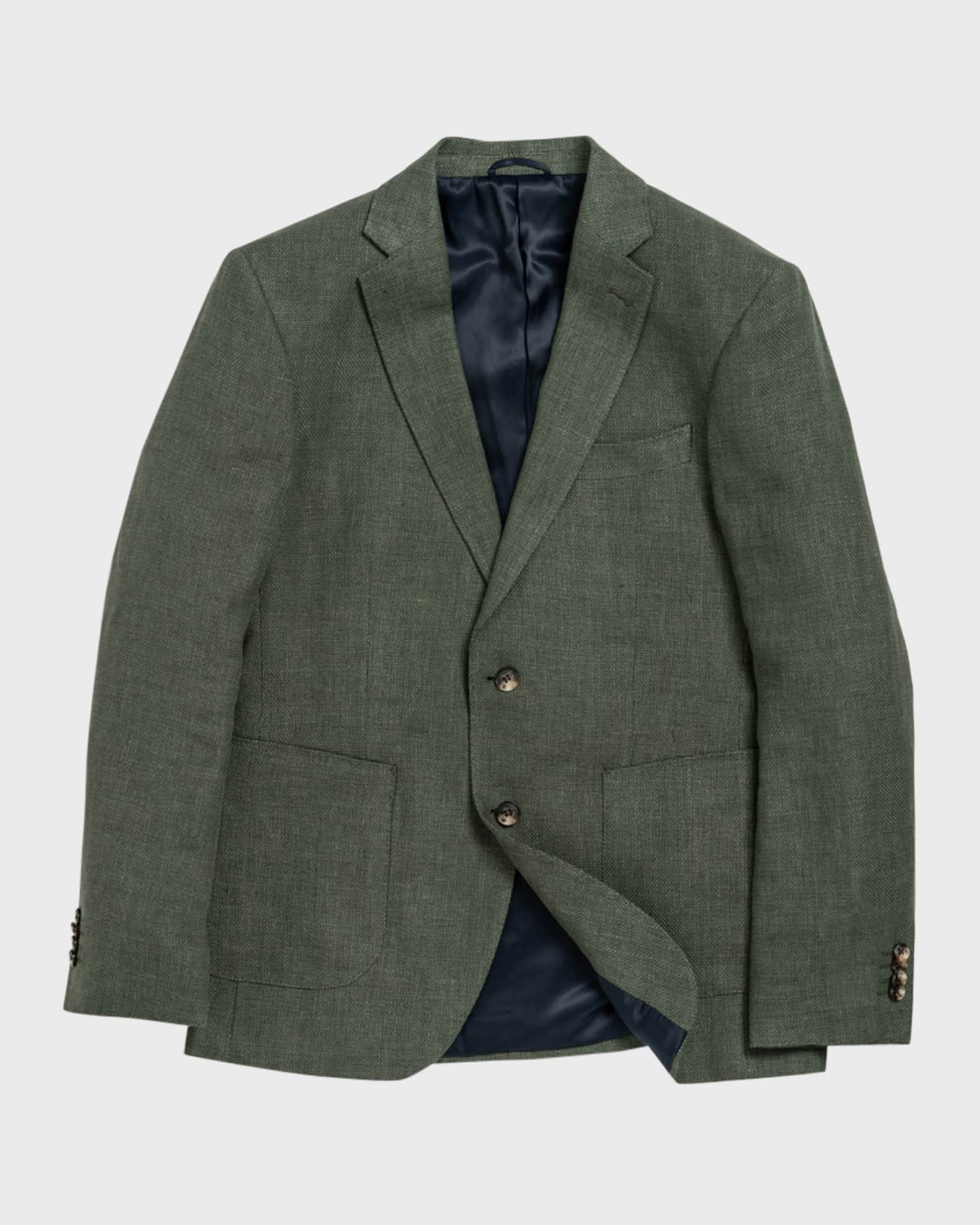 Rodd Gunn Men s The Cascades Wool Linen Deconstructed Sport