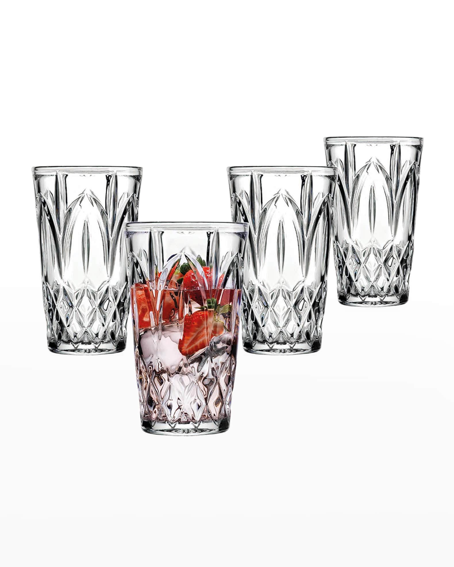 Godinger Pineapple Shot Glasses - Set of 6 - Clear