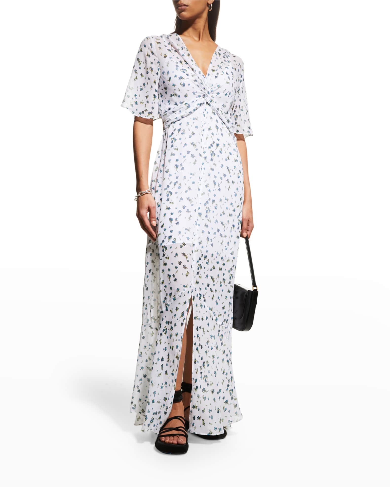 Rag & Bone Tamar Floral Dress Neiman Marcus