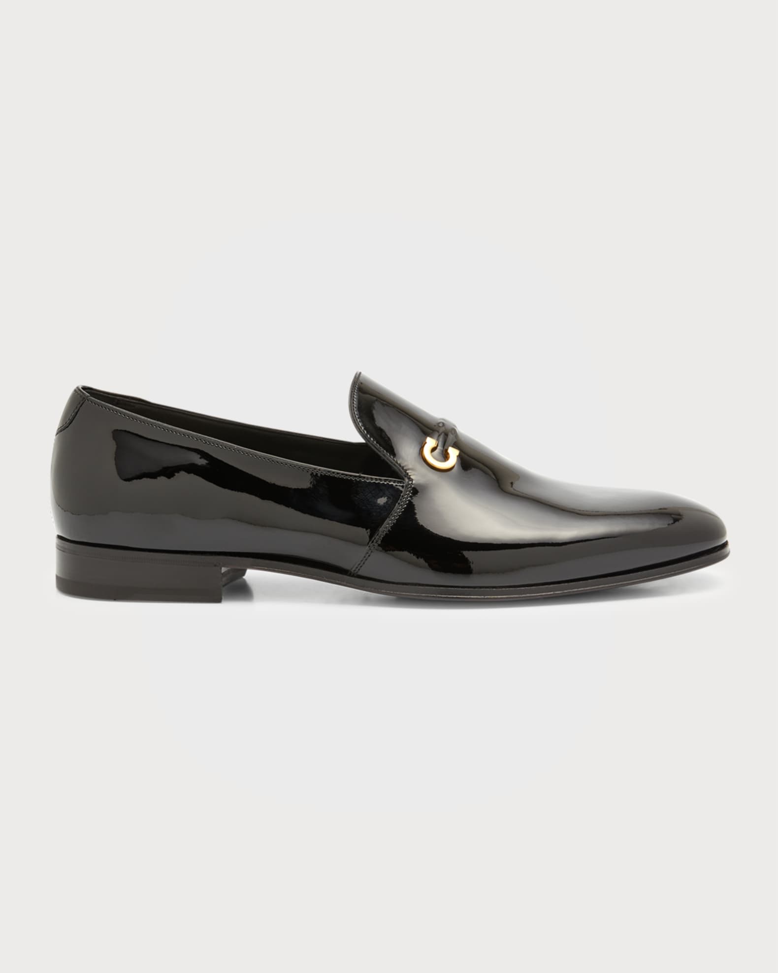 Patent leather ferragamo shoes