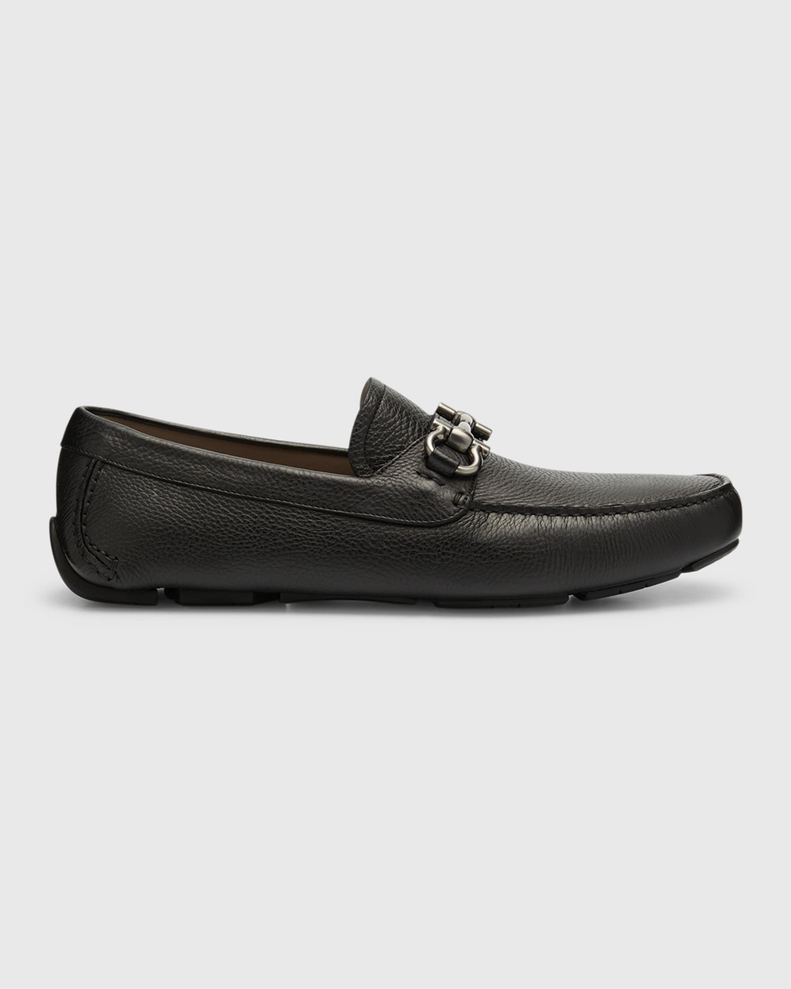 Men's Parigi Gancini Leather Drivers 0