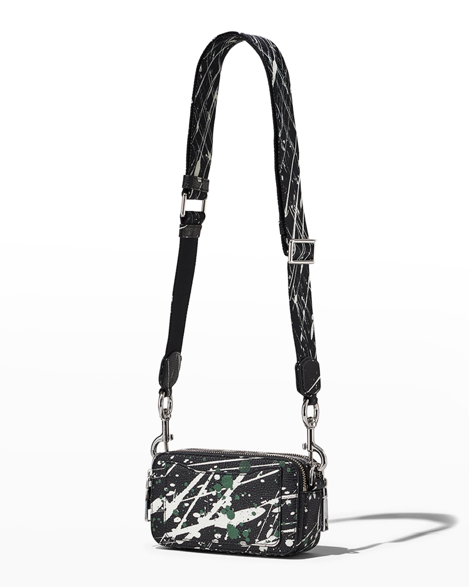 Marc Jacobs Snapshot Paint Splatter Camera Crossbody Bag Neiman Marcus