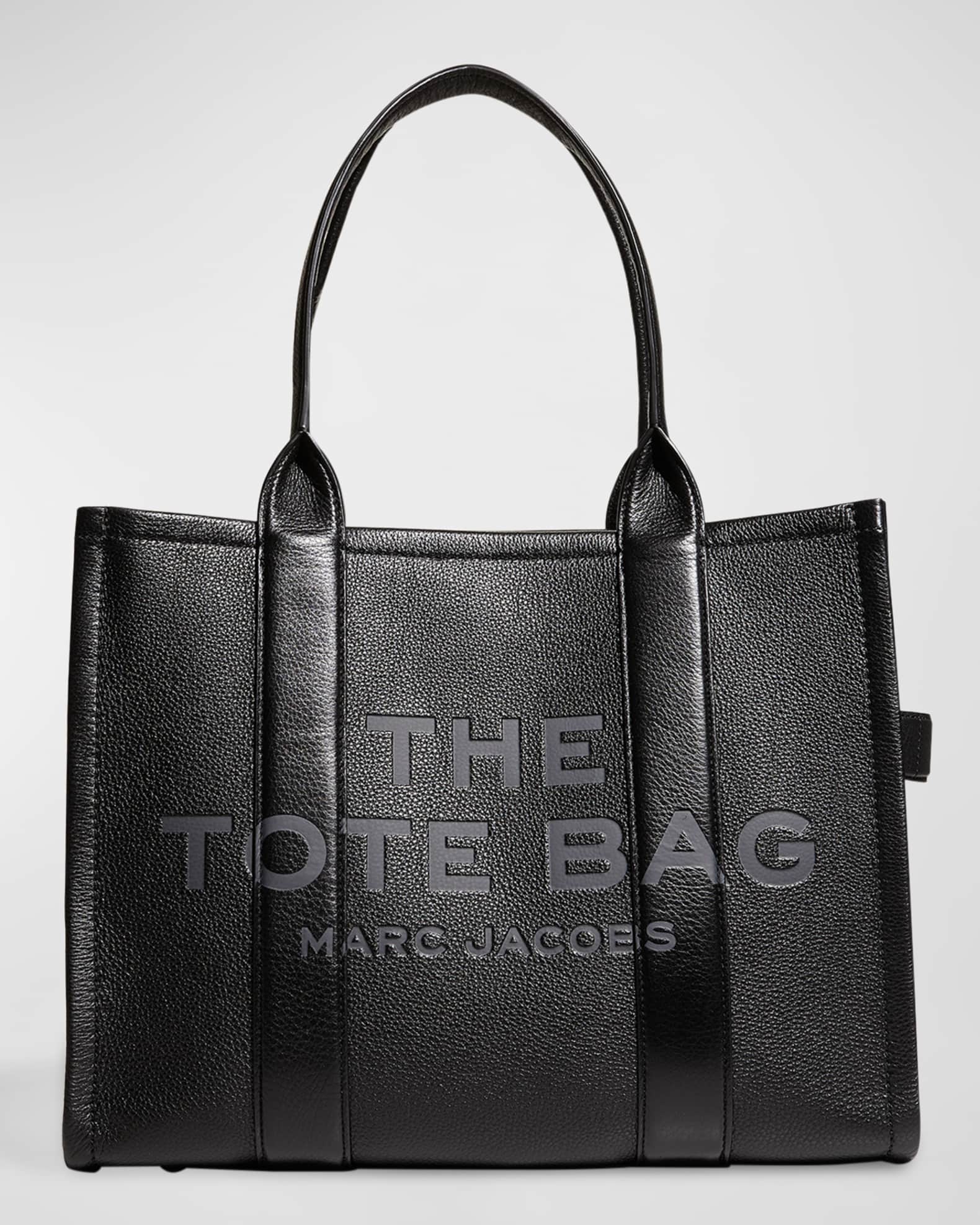 undefined | The Large Leather Tote Bag