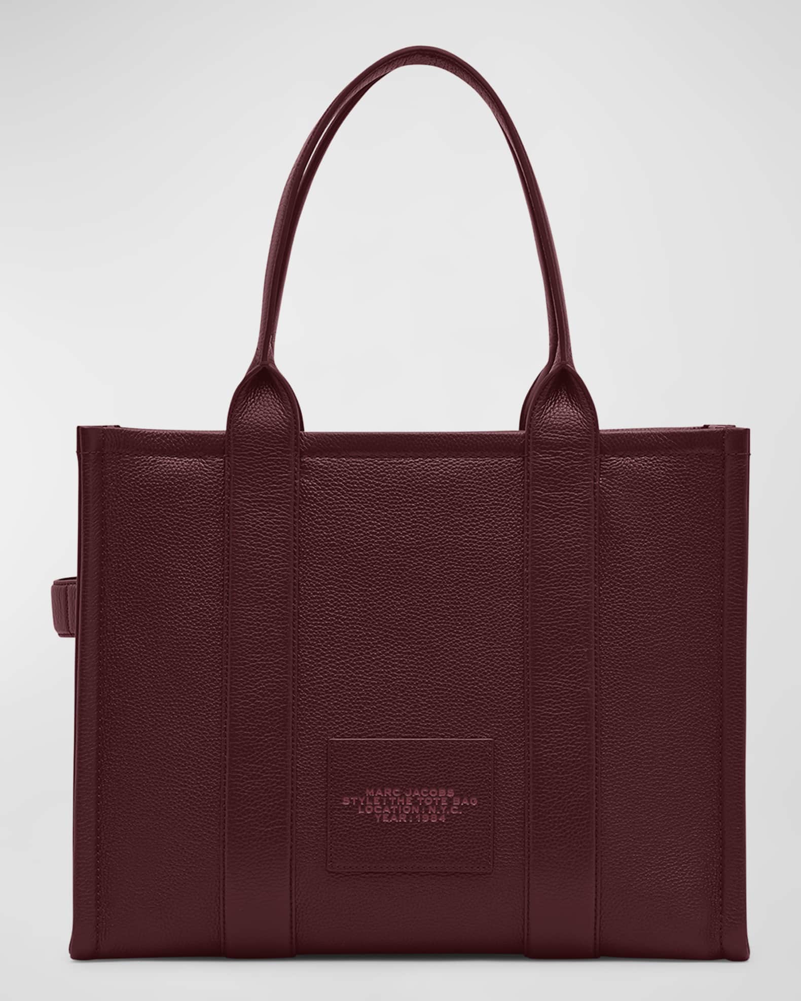 Marc jacobs logo shopper tote on sale