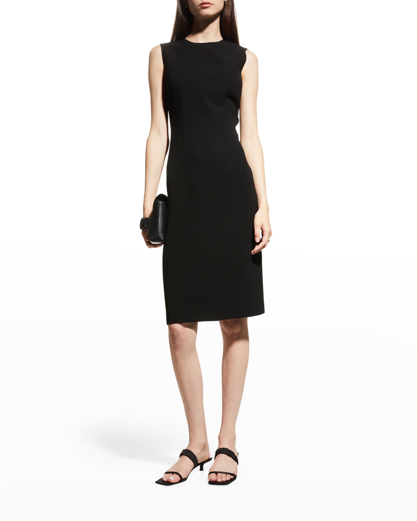 Harpson Finesse Crepe Sheath Dress 1