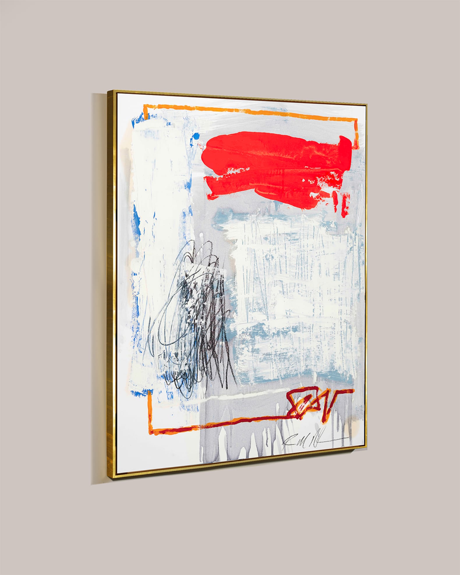 Queen of Hearts' Wall Art on Canvas 1