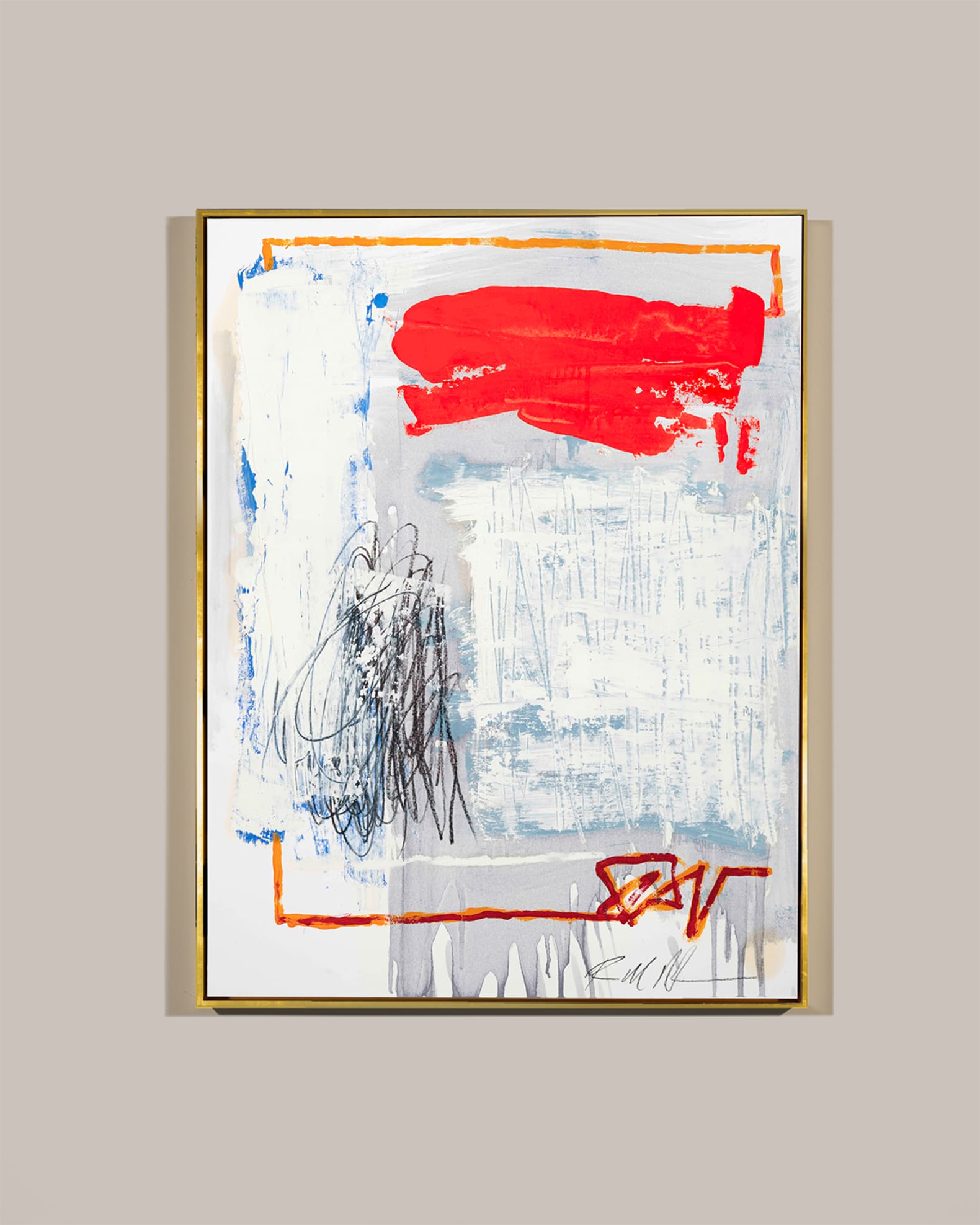 Queen of Hearts' Wall Art on Canvas 0