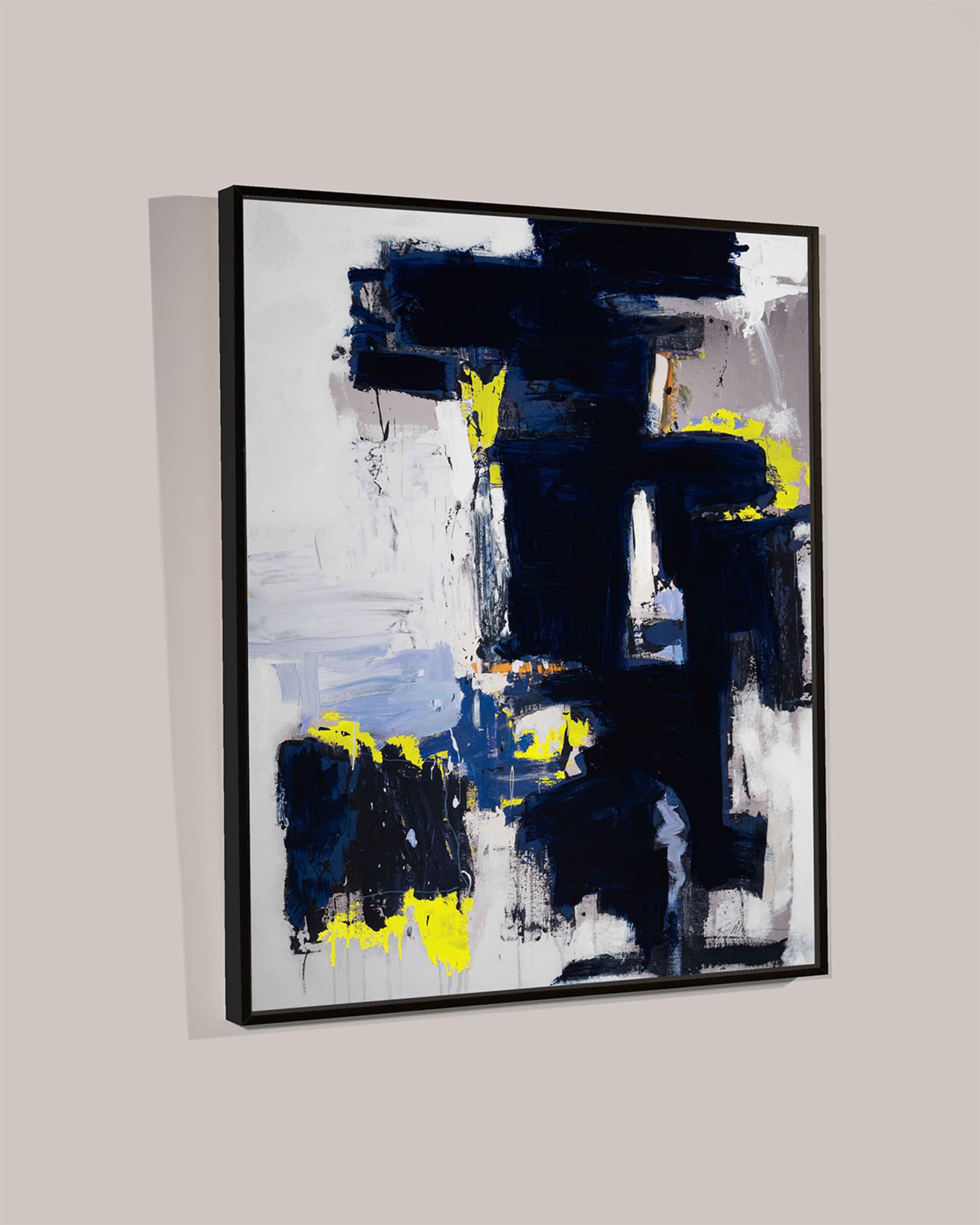 Touch of Violet' Wall Art on Canvas 1