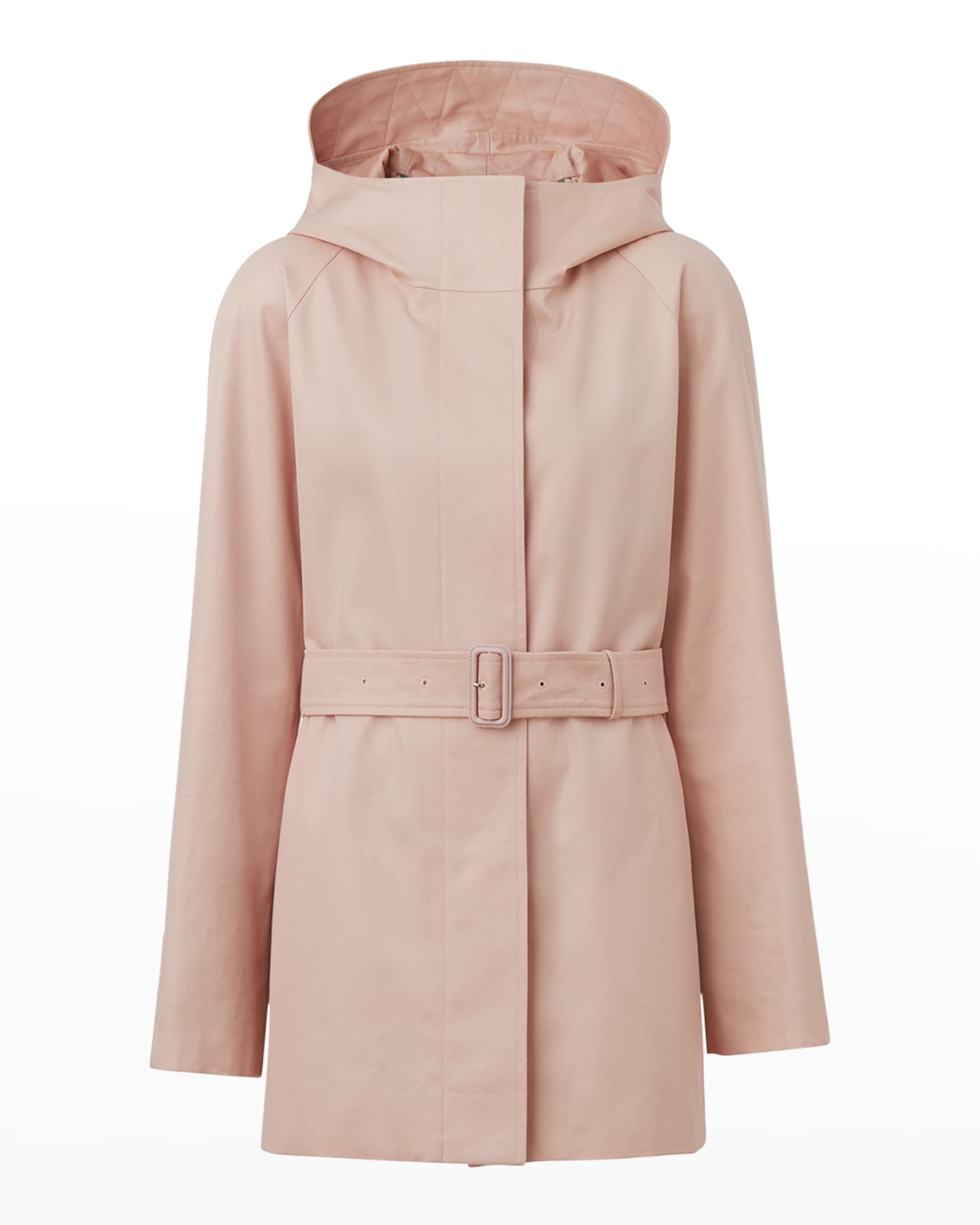 Burberry Ryme Belted Raincoat Neiman Marcus