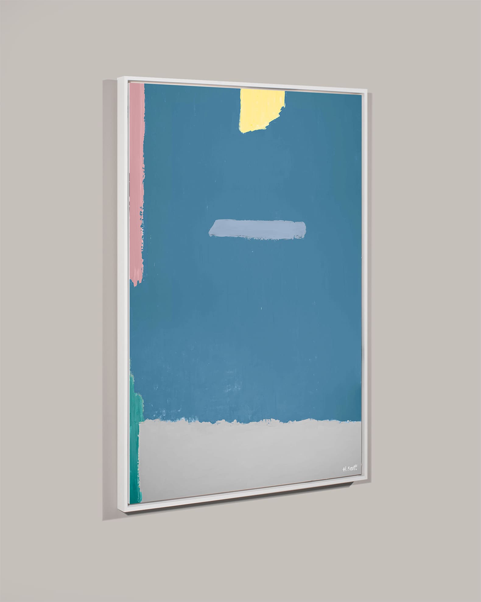 Shape Study 1' Wall Art on Canvas 1