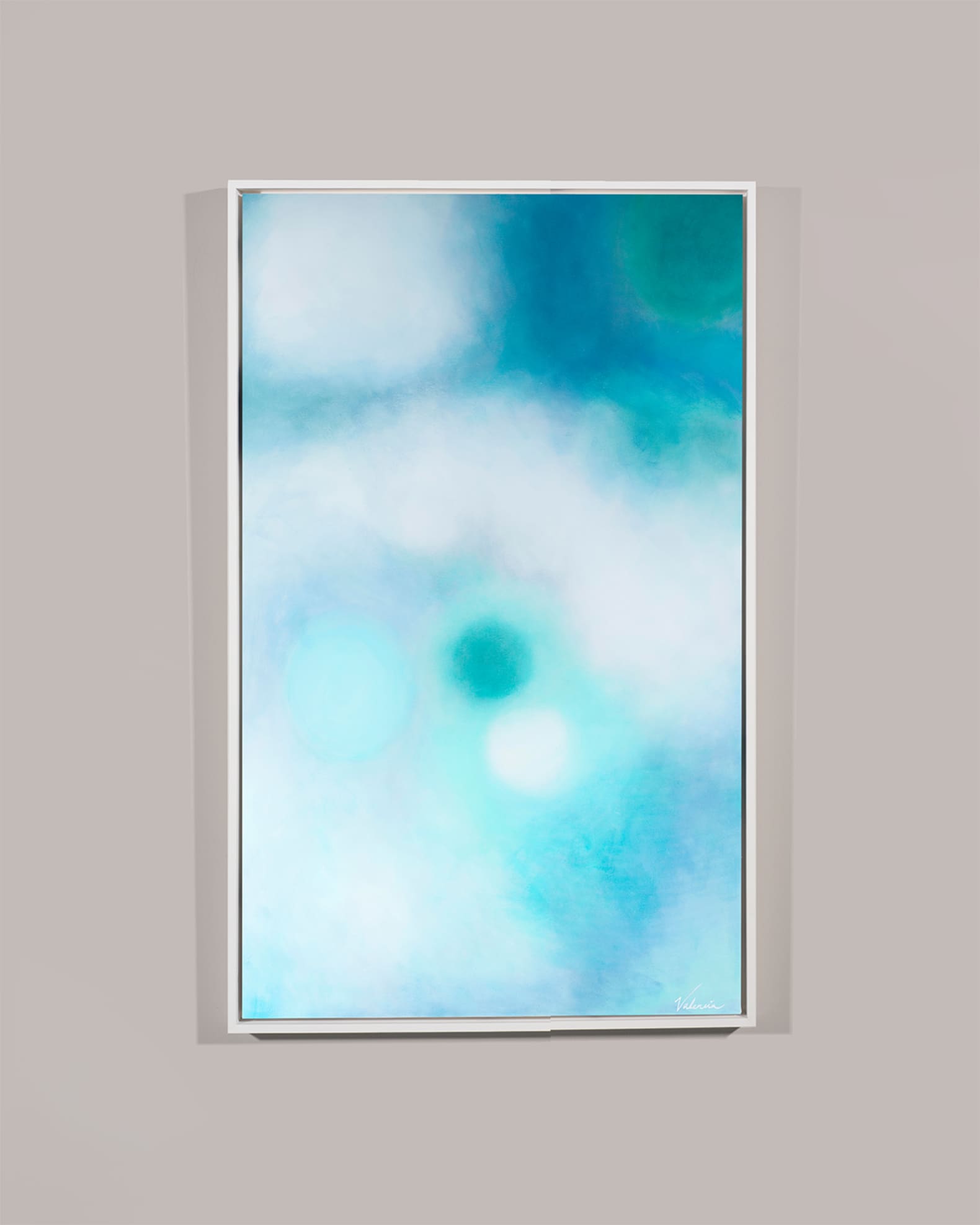 Green Lights' Wall Art on Canvas 0
