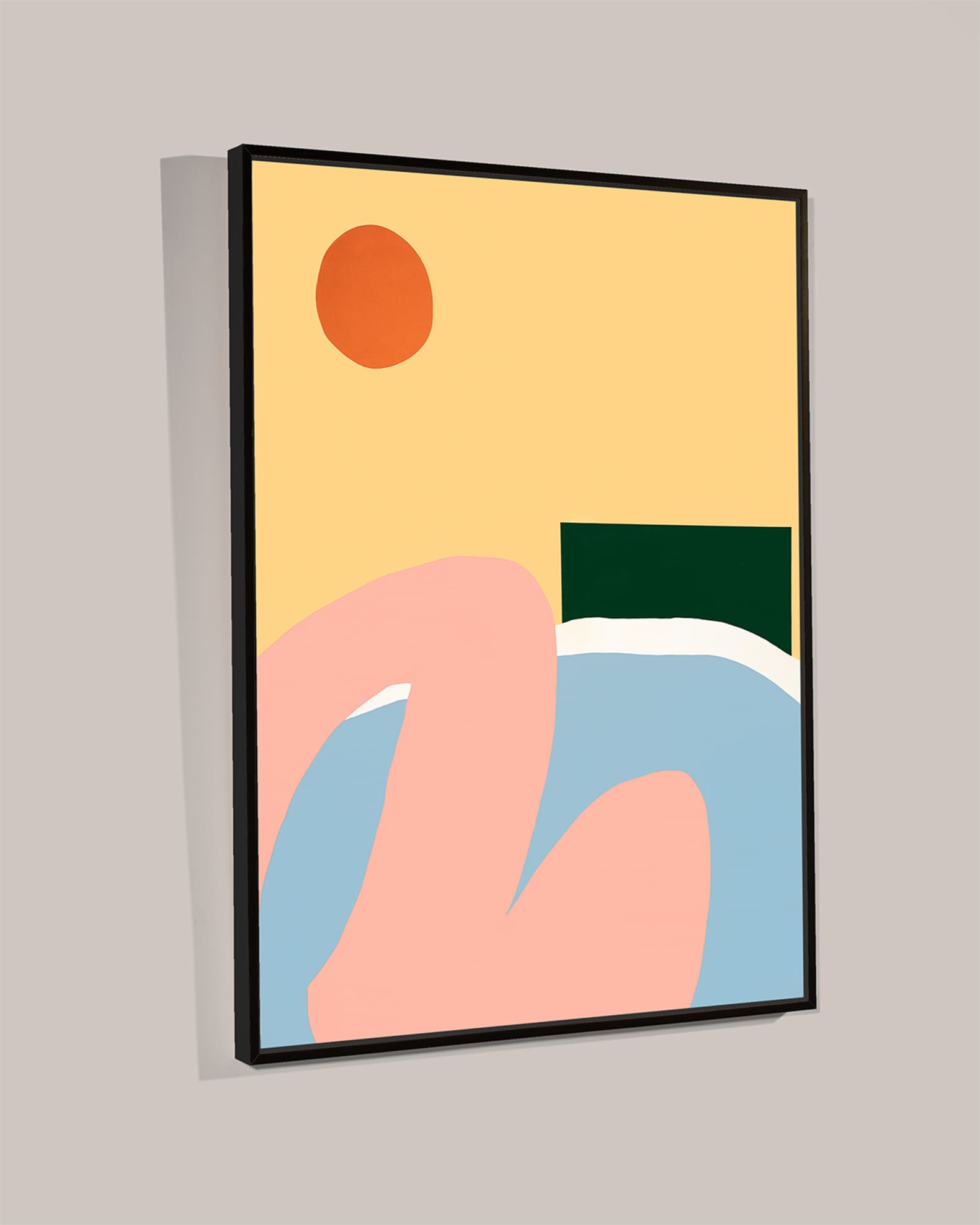 David's Swimming Pool' Wall Art on Canvas 1