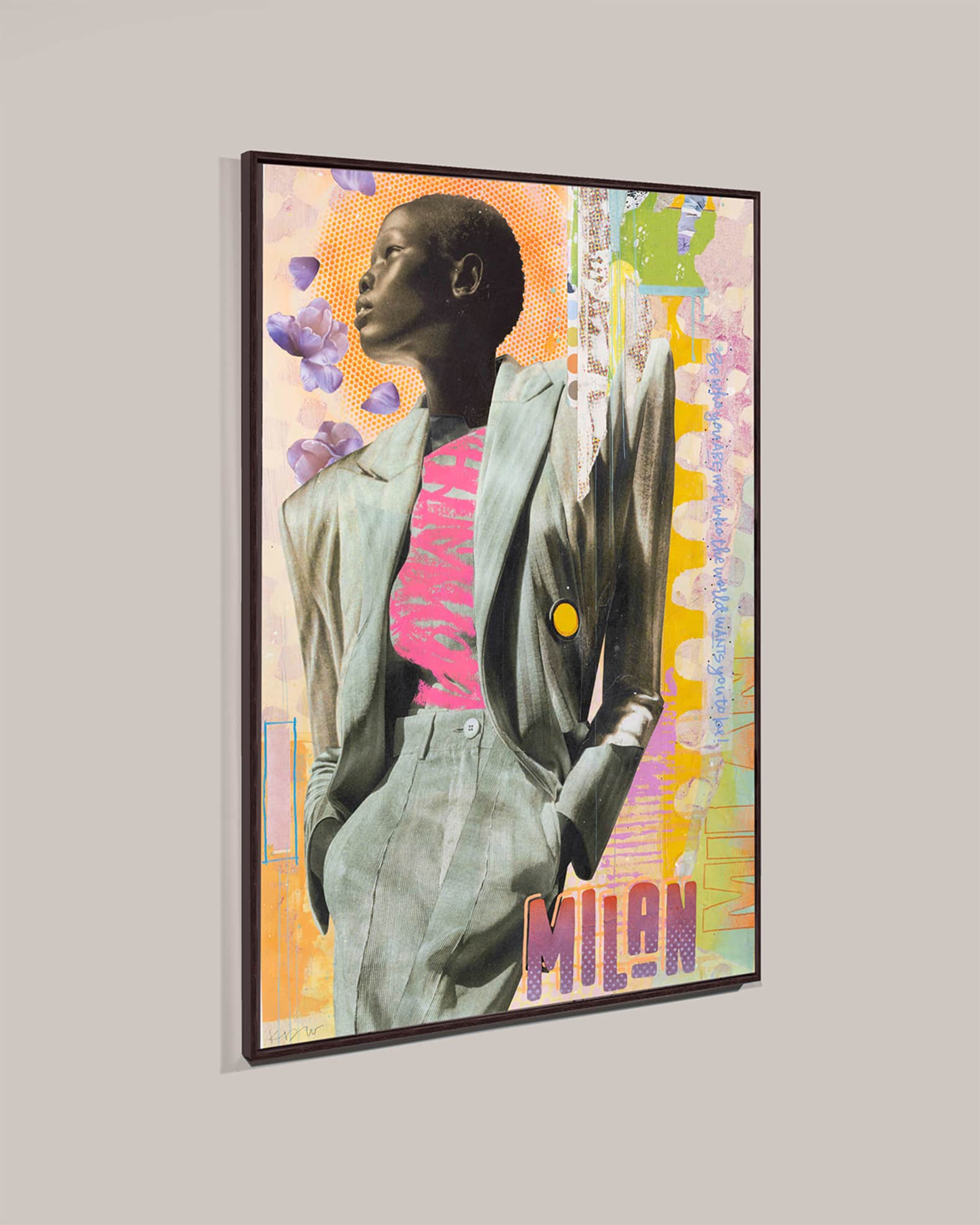 Fashion Fix Milan' Wall Art on Canvas 1
