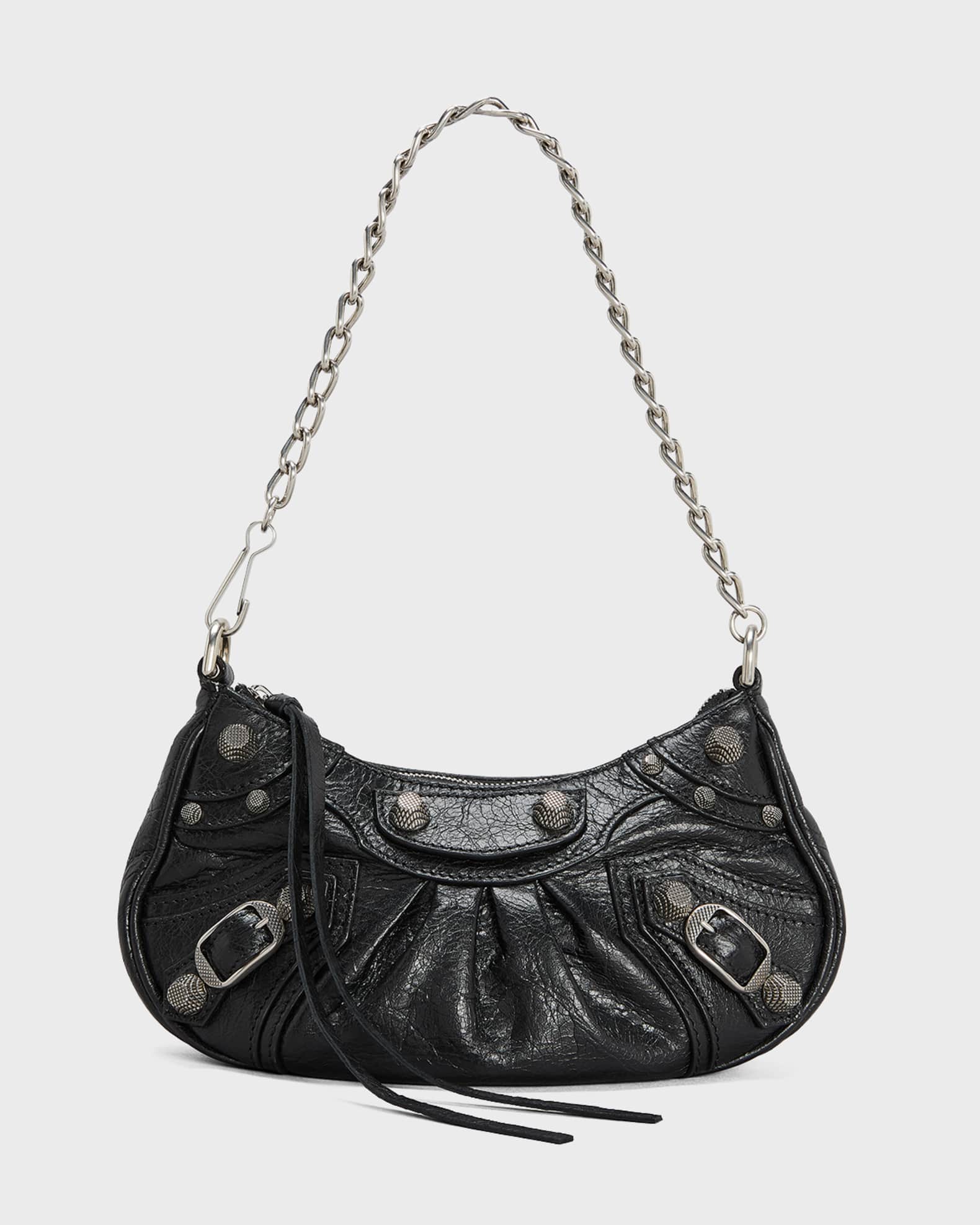 Balenciaga Le Cagole Mini Leather Crossbody Bag | Neiman Marcus