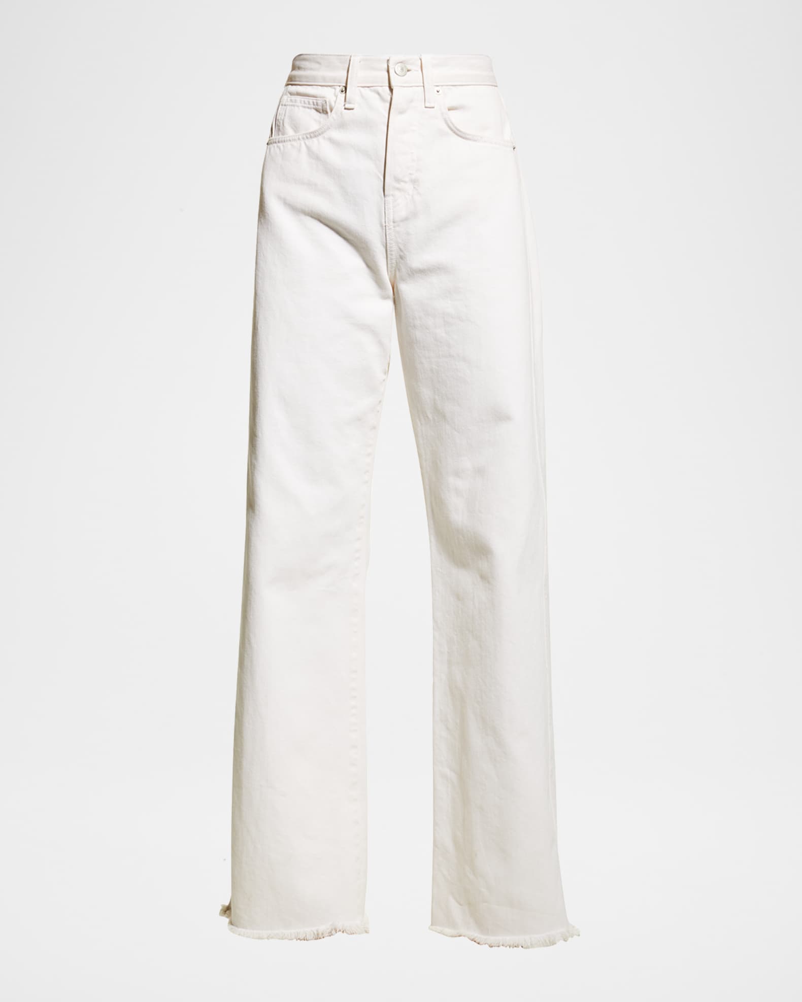 Taylor High-Rise Wide-Leg Jeans 0