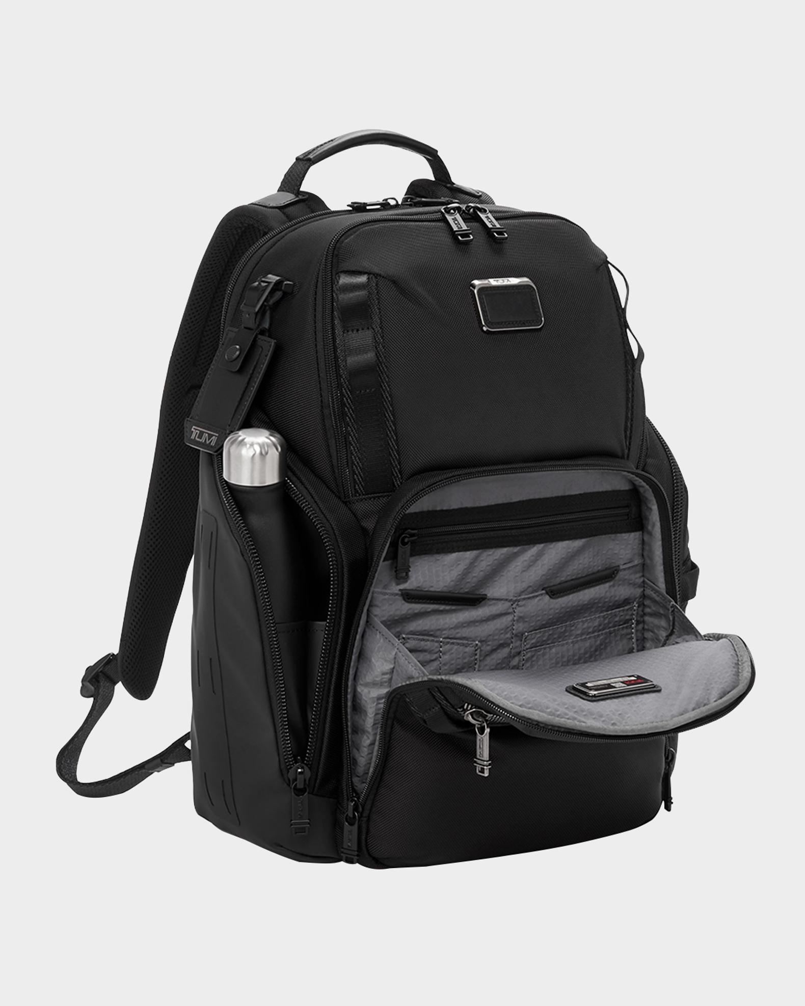 tumi backpack nellis Alpha Bravo Leather Laptop zip pocket front zip pocket Tumi Nellis nylon backpack -