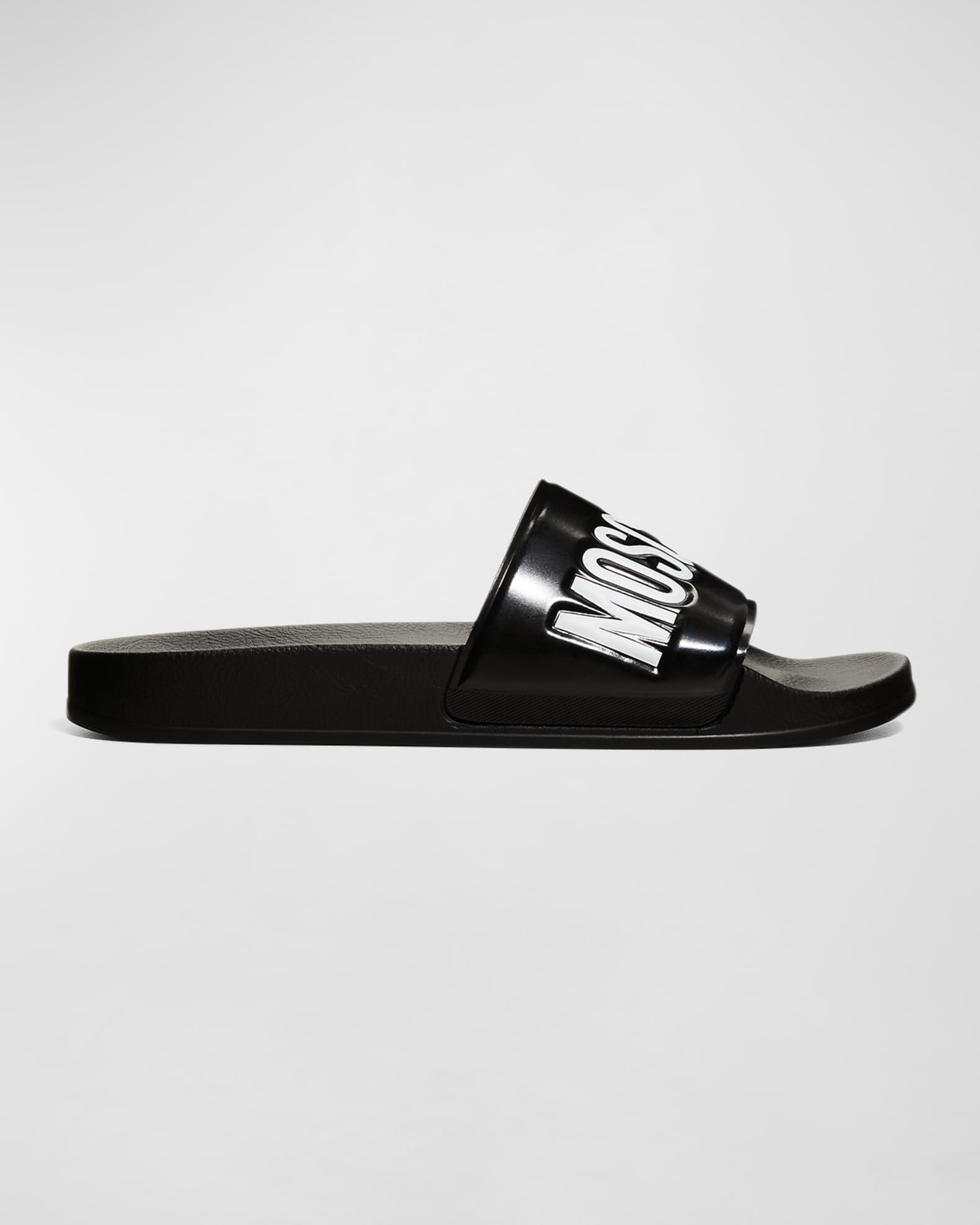 Mens moschino sliders outlet