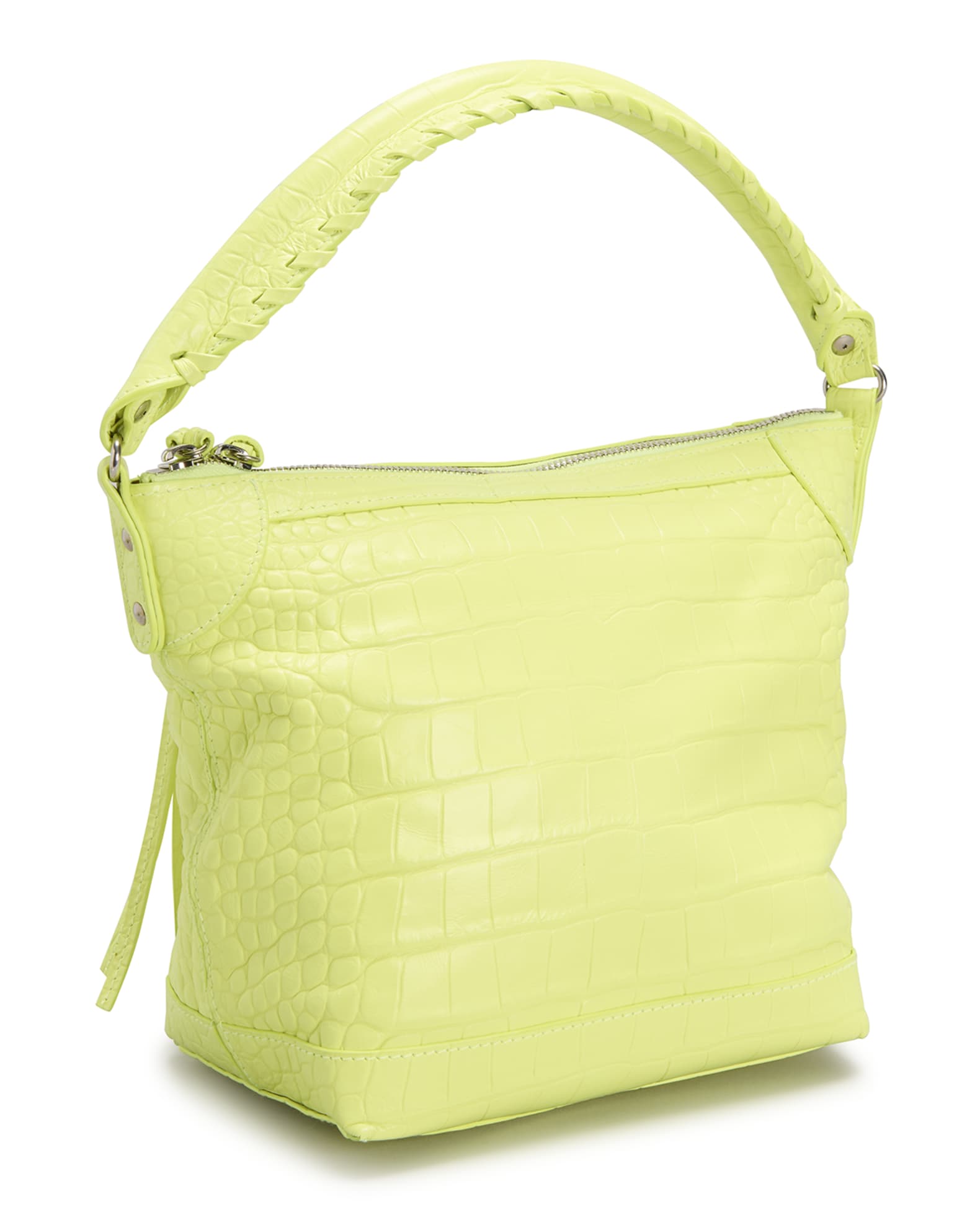 Balenciaga Neo Classic XS CrocEmbossed Hobo Bag Neiman Marcus