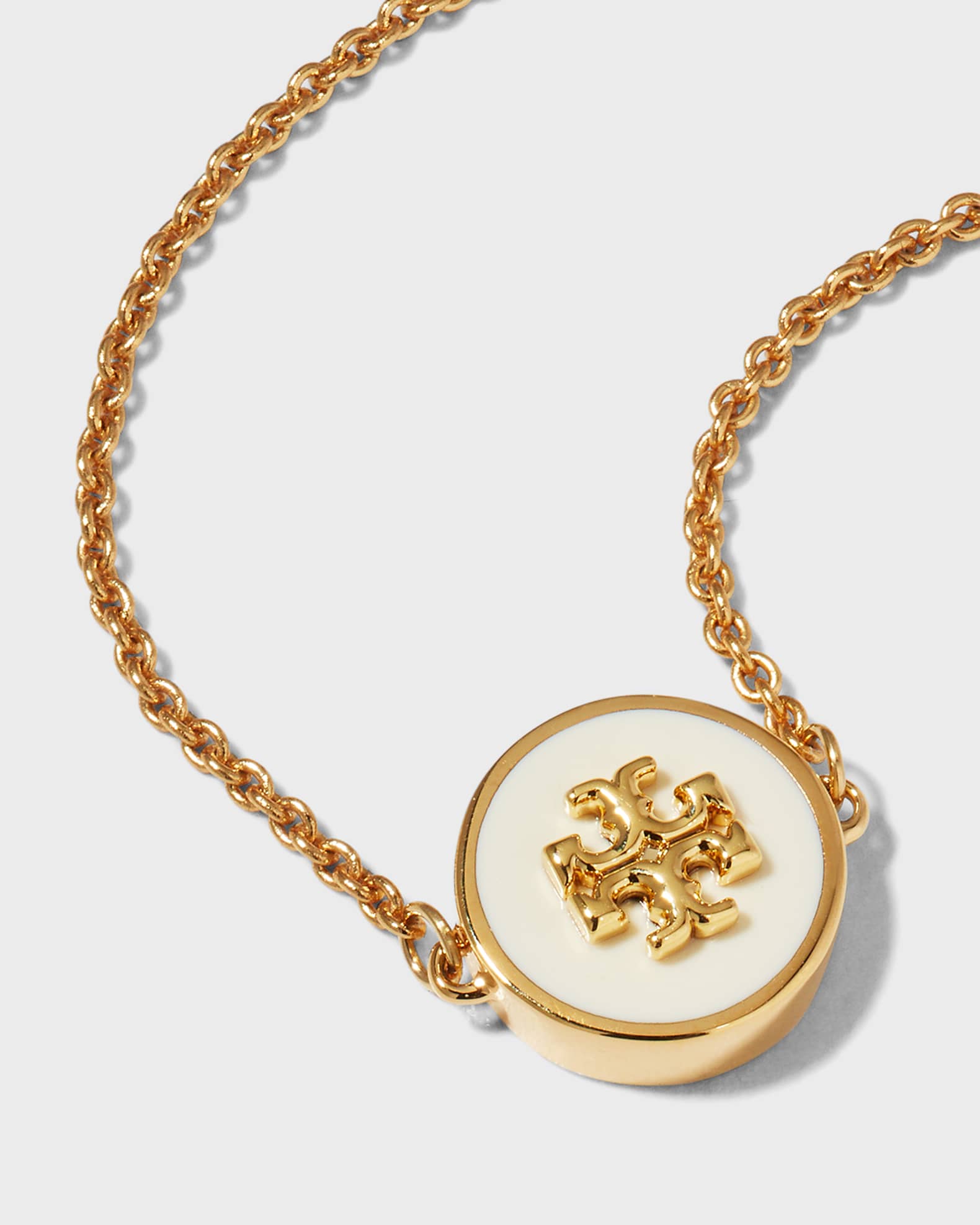 Tory Burch■Kira Enamel Chain Bracelet - Gold / New Ivory Kira Enamel Chain Bracelet: Women's Jewelry | Bracelets